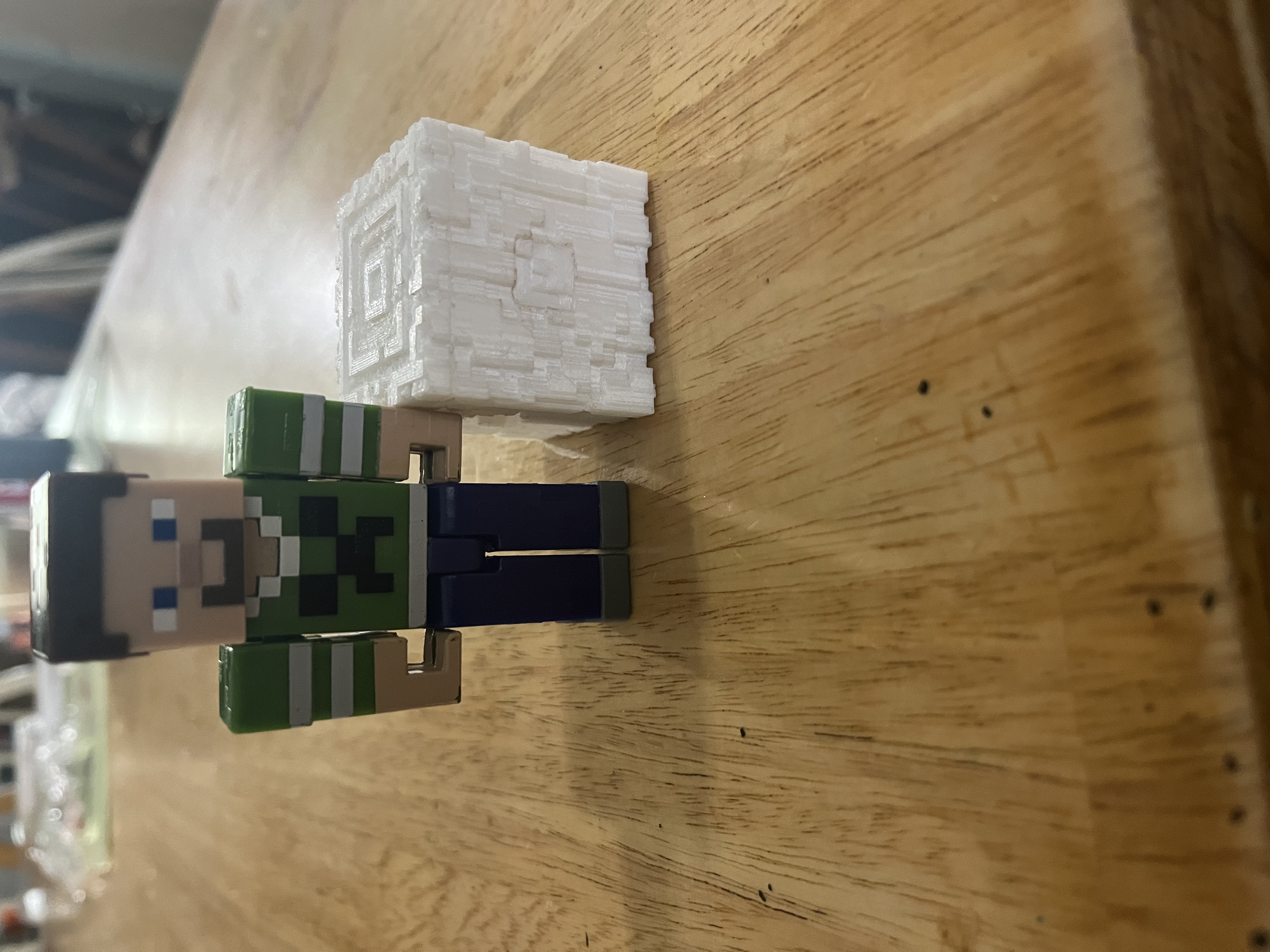 pale oak log