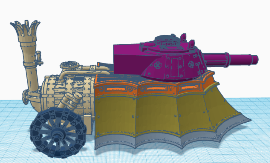 Grimdark Steam Tank