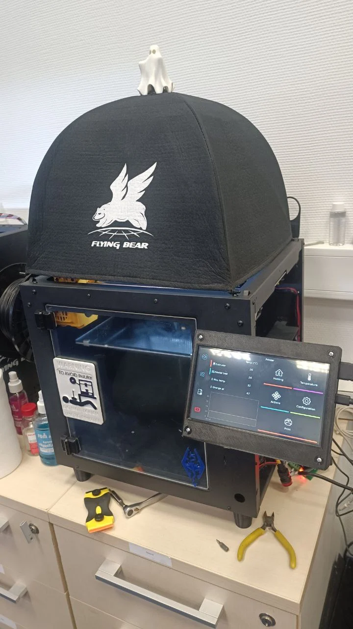 7inch Display Flyingbear Ghost 6 mount