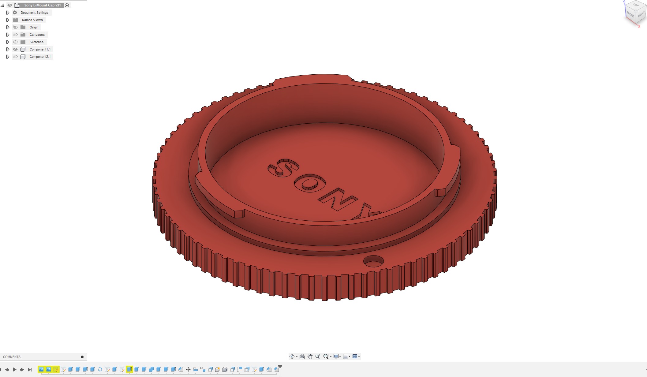 Sony E-mount Body Cap