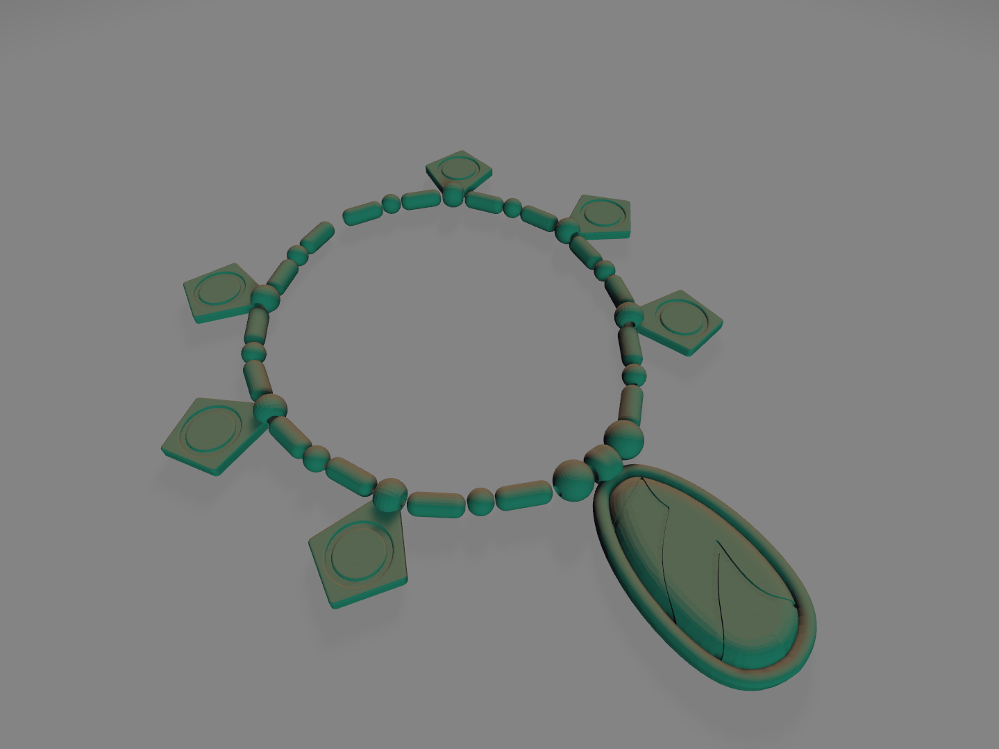 Skyrim Tavern Clothes Necklace