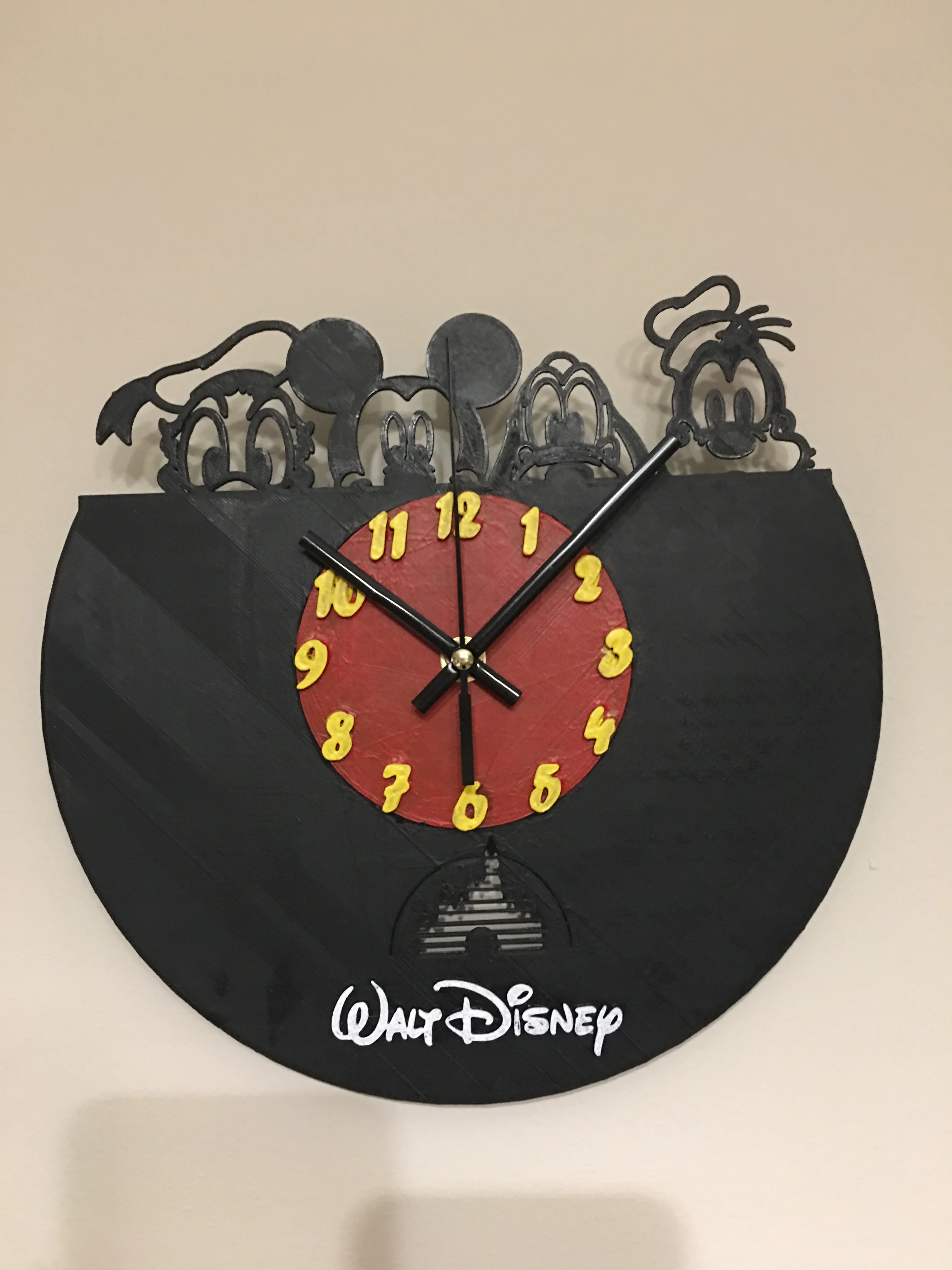 Disney Heroes Wall Clock