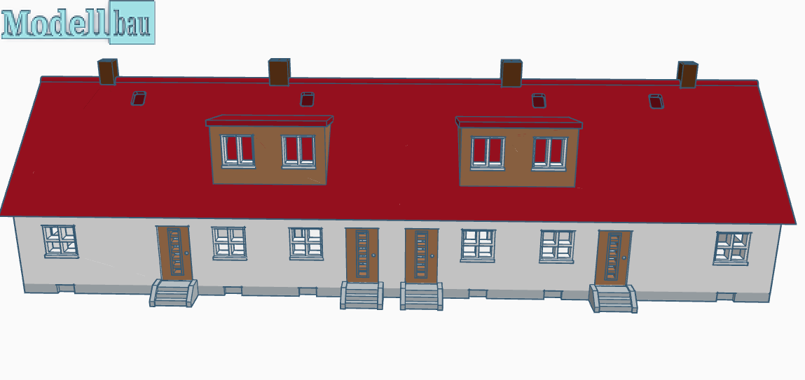 Kleines Reihenhaus / Small Terraced House