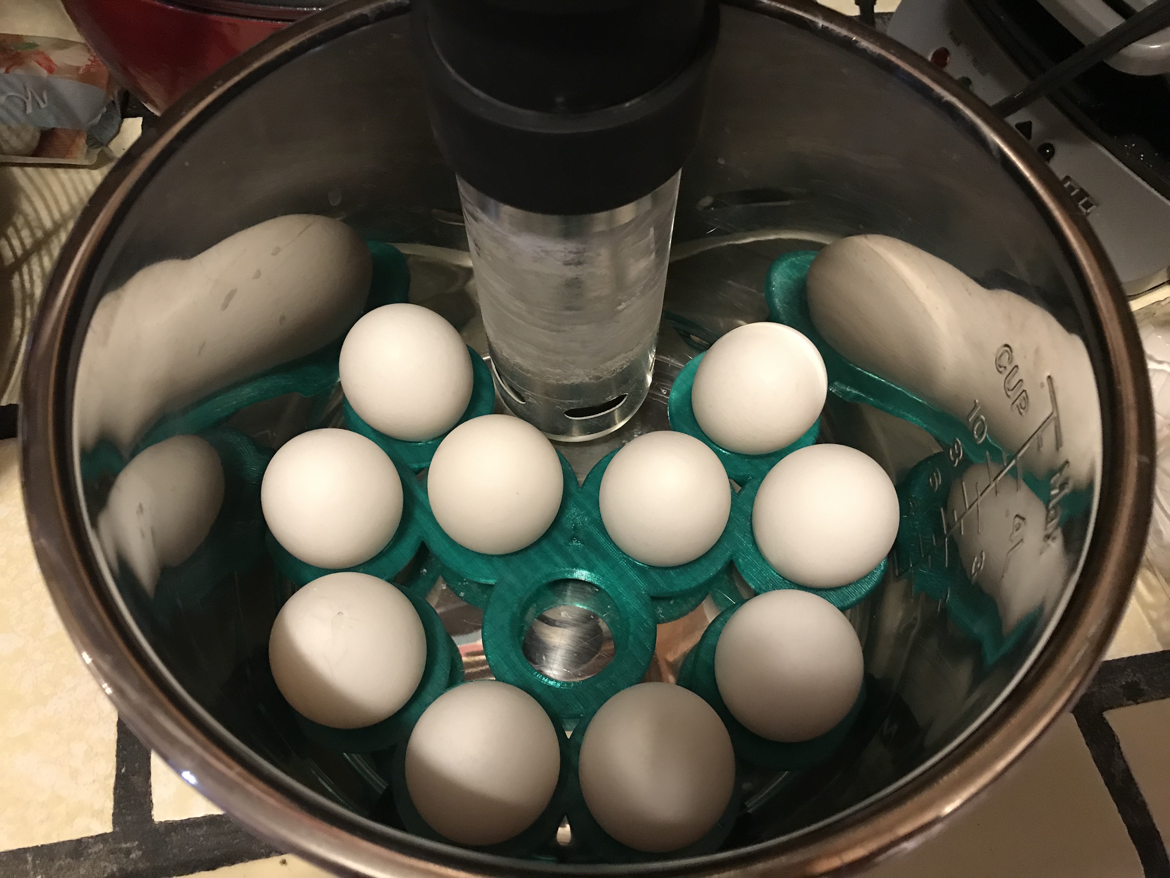 Sous Vide Egg Tray for 6qt pot