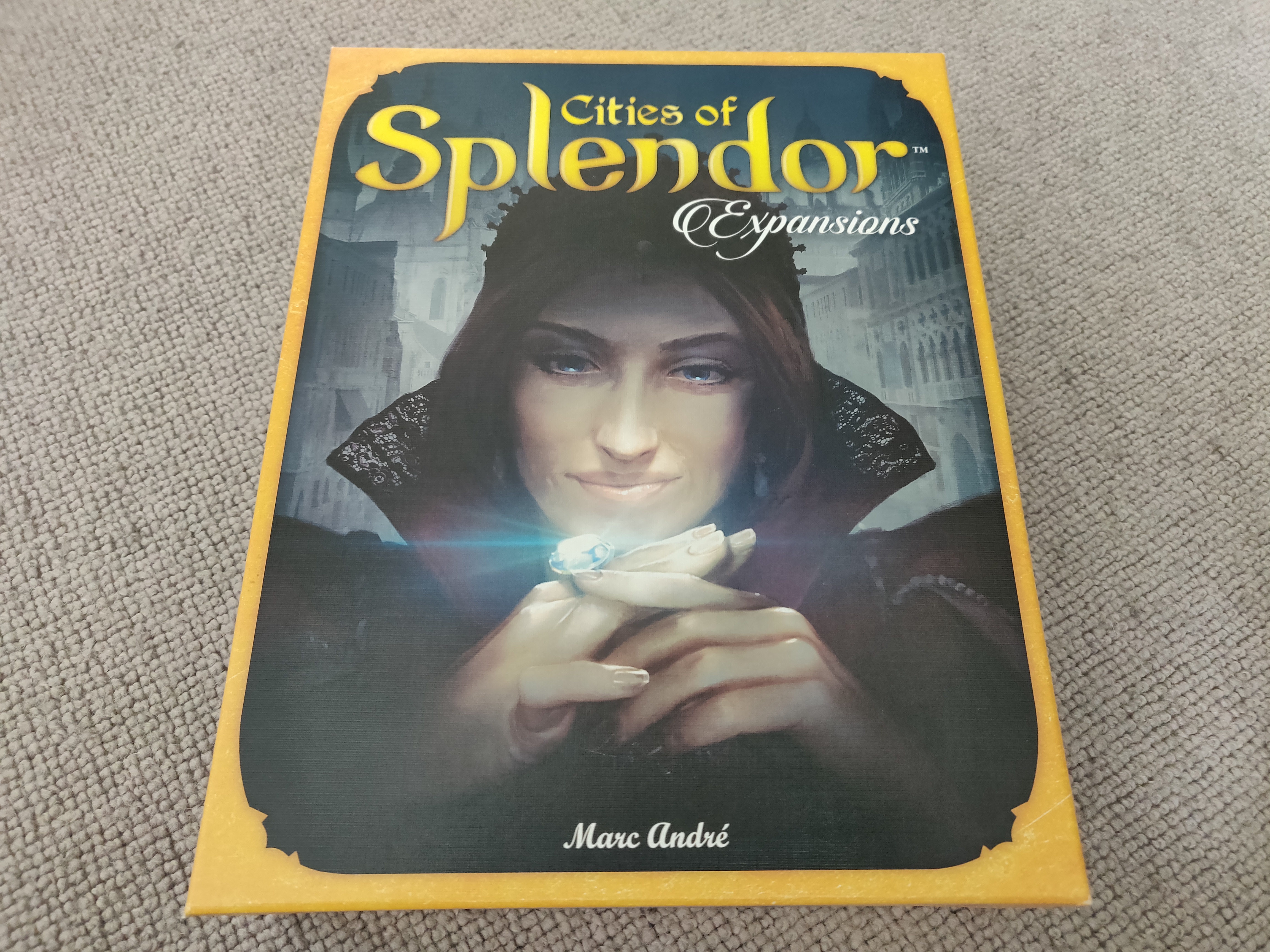 Splendor Insert (Including cities) for sleeved cards