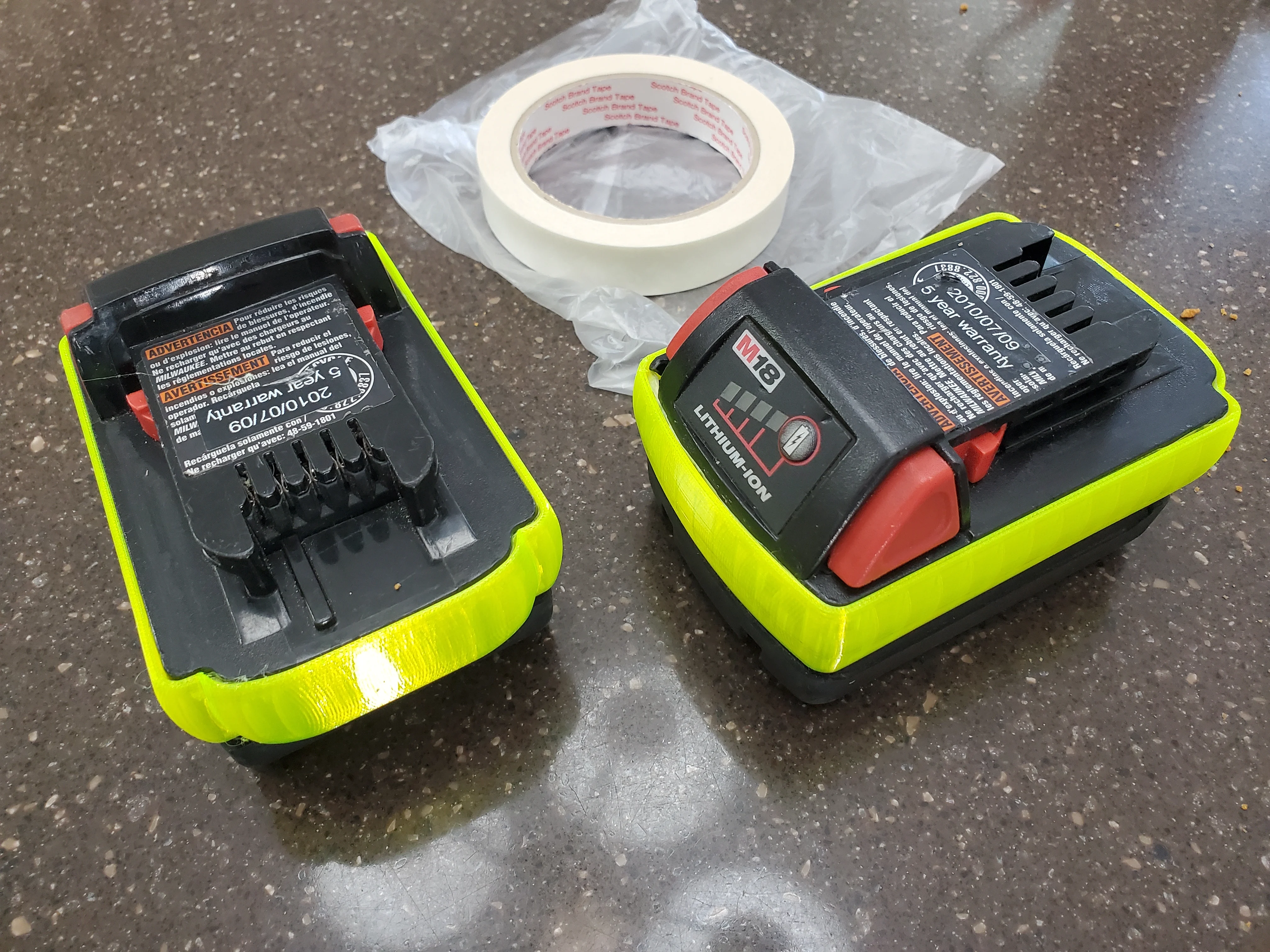 Milwaukee Battery Case Repair / Bumper