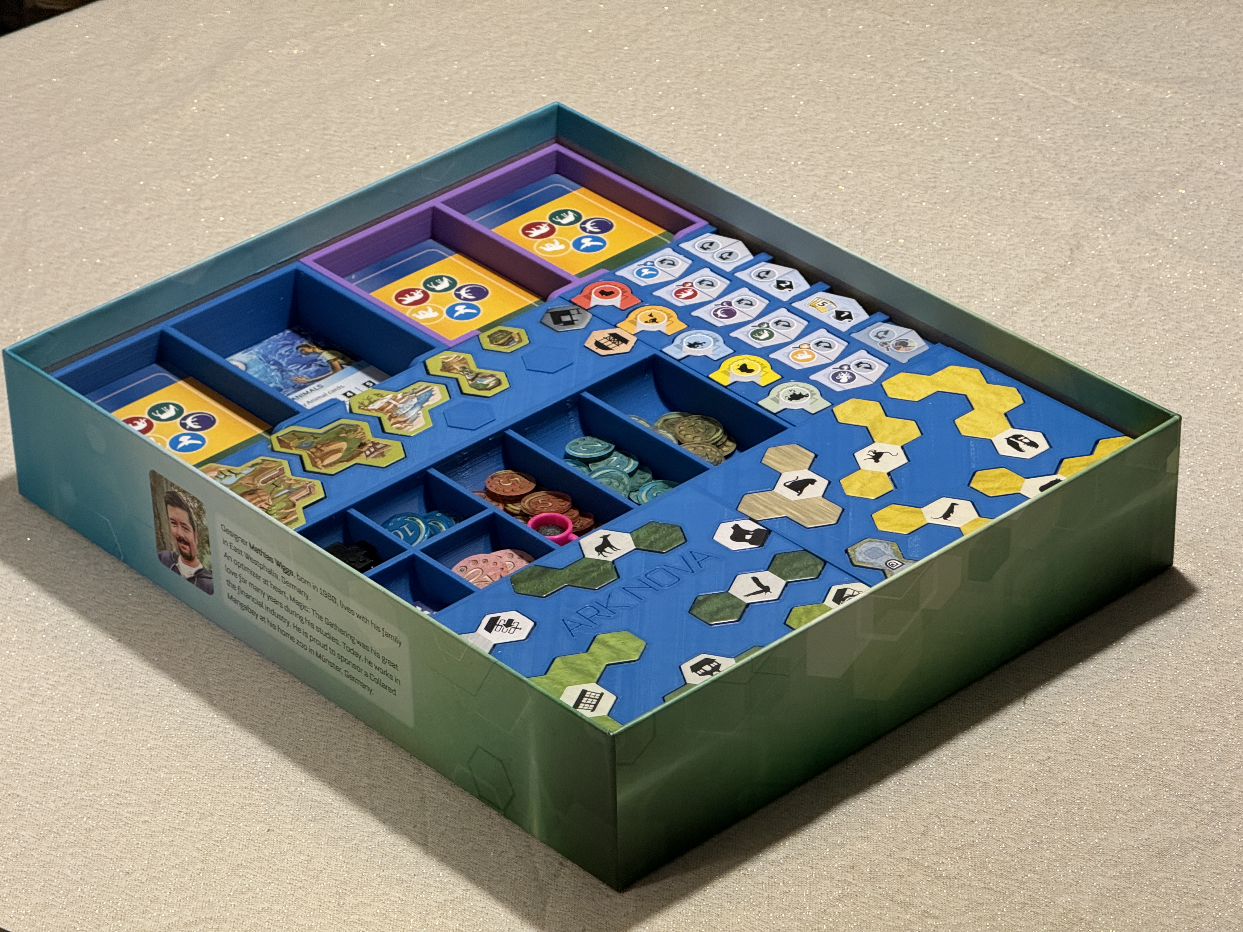 Ark Nova + Marine Worlds expansion Insert