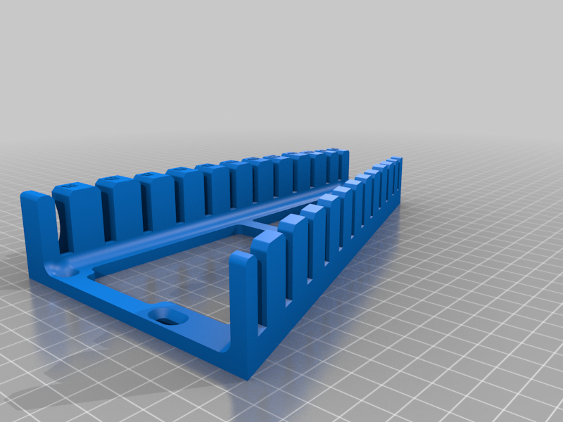 Ringschlüssel Stier Wandhalterung / Combination wrench wall mount