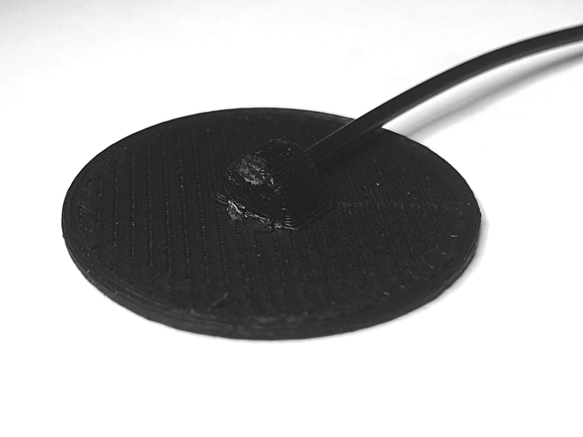 Earthing, TENS, ESD, EMG, EKG Sensors Electrode Patches with diam 2 mm holes