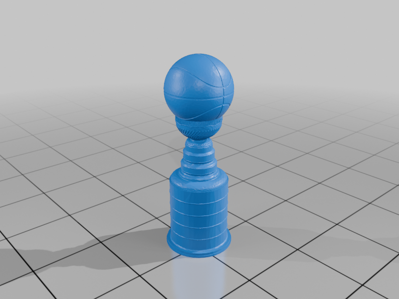 unique basketball trophey