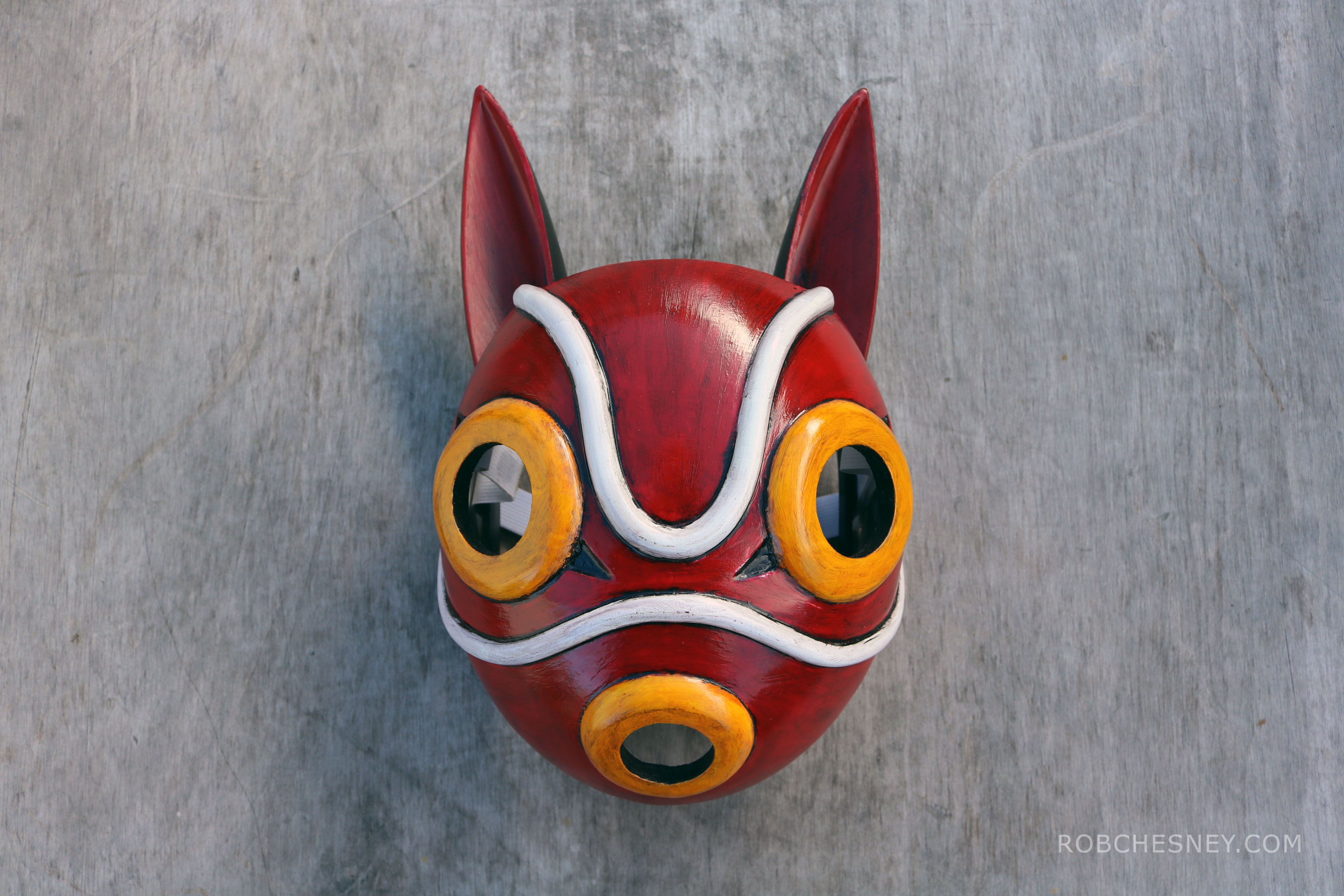 San's Mask for cosplay, from Princess Mononoke