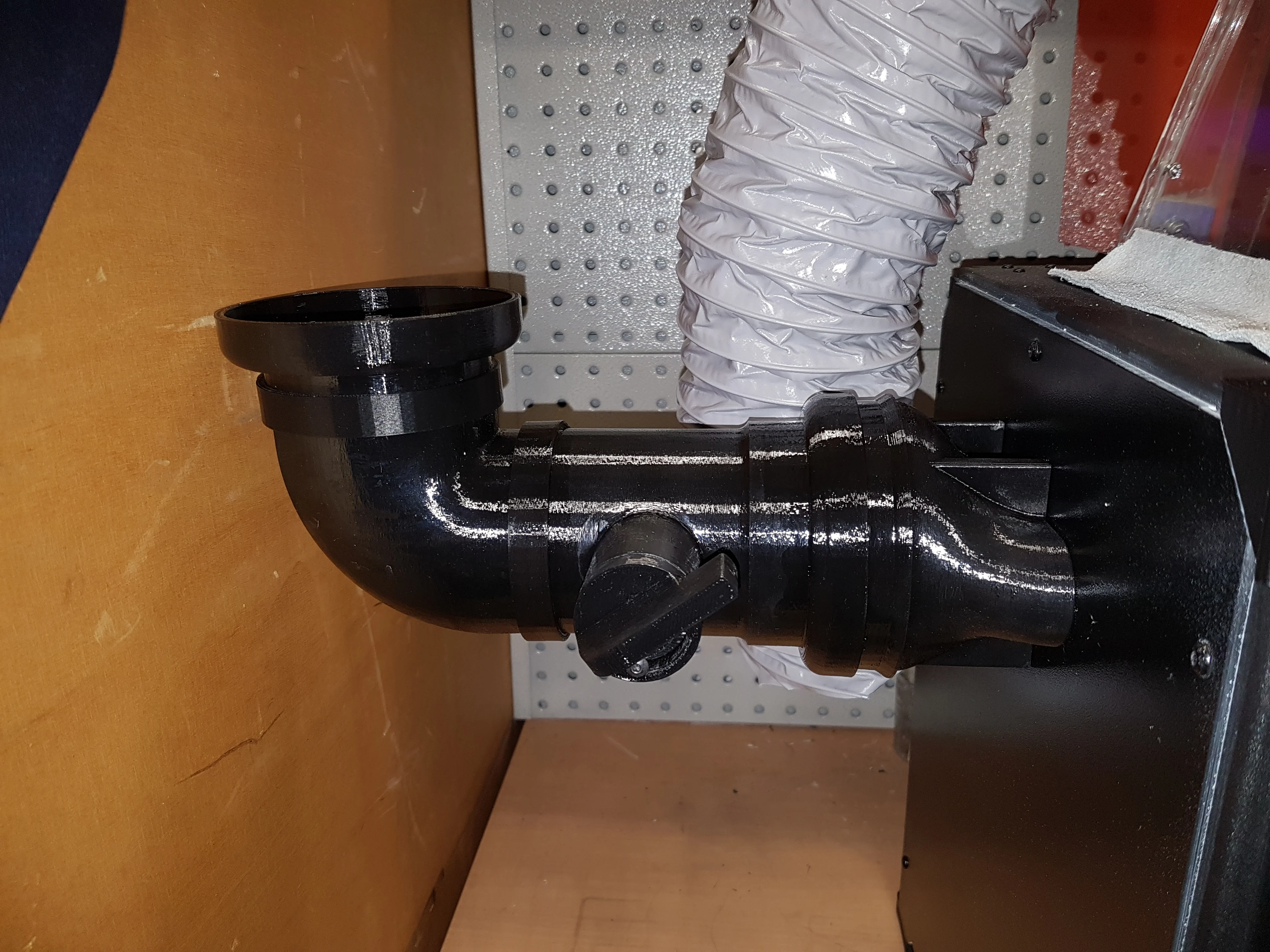 Extract damper valve 80mm