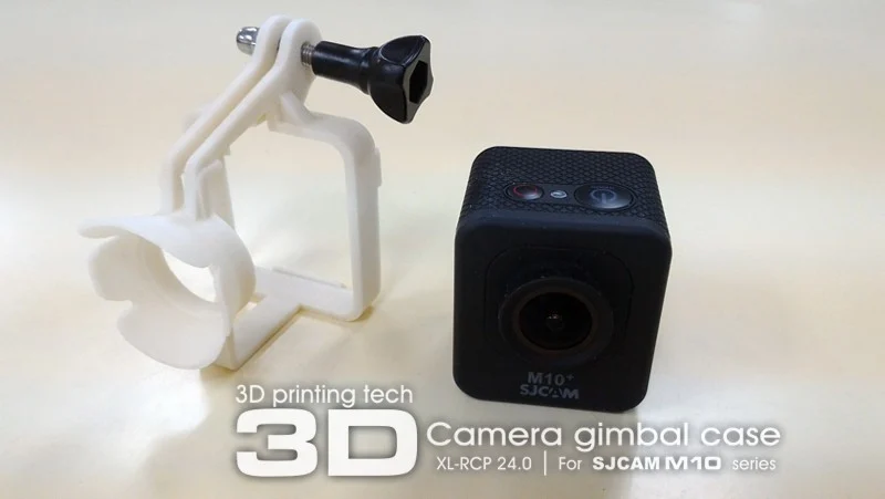 XL-RCP 24.0: Camera gimbal casing for SJCAM M10 series