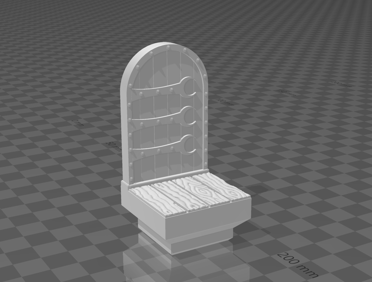 Basic tavern door (Dungeon and Dragon Blocks compatible)