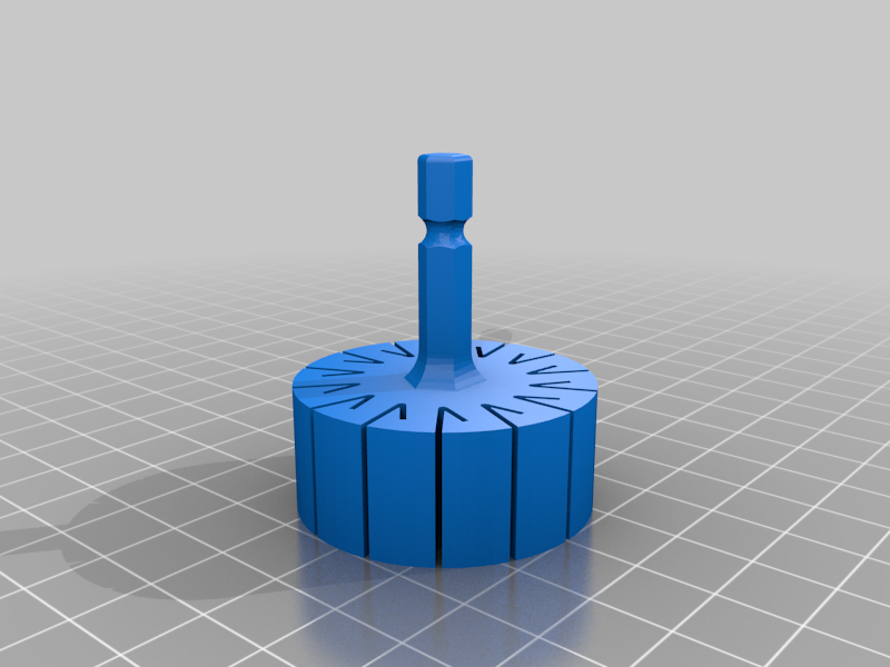 Dremel sander with hex adapter