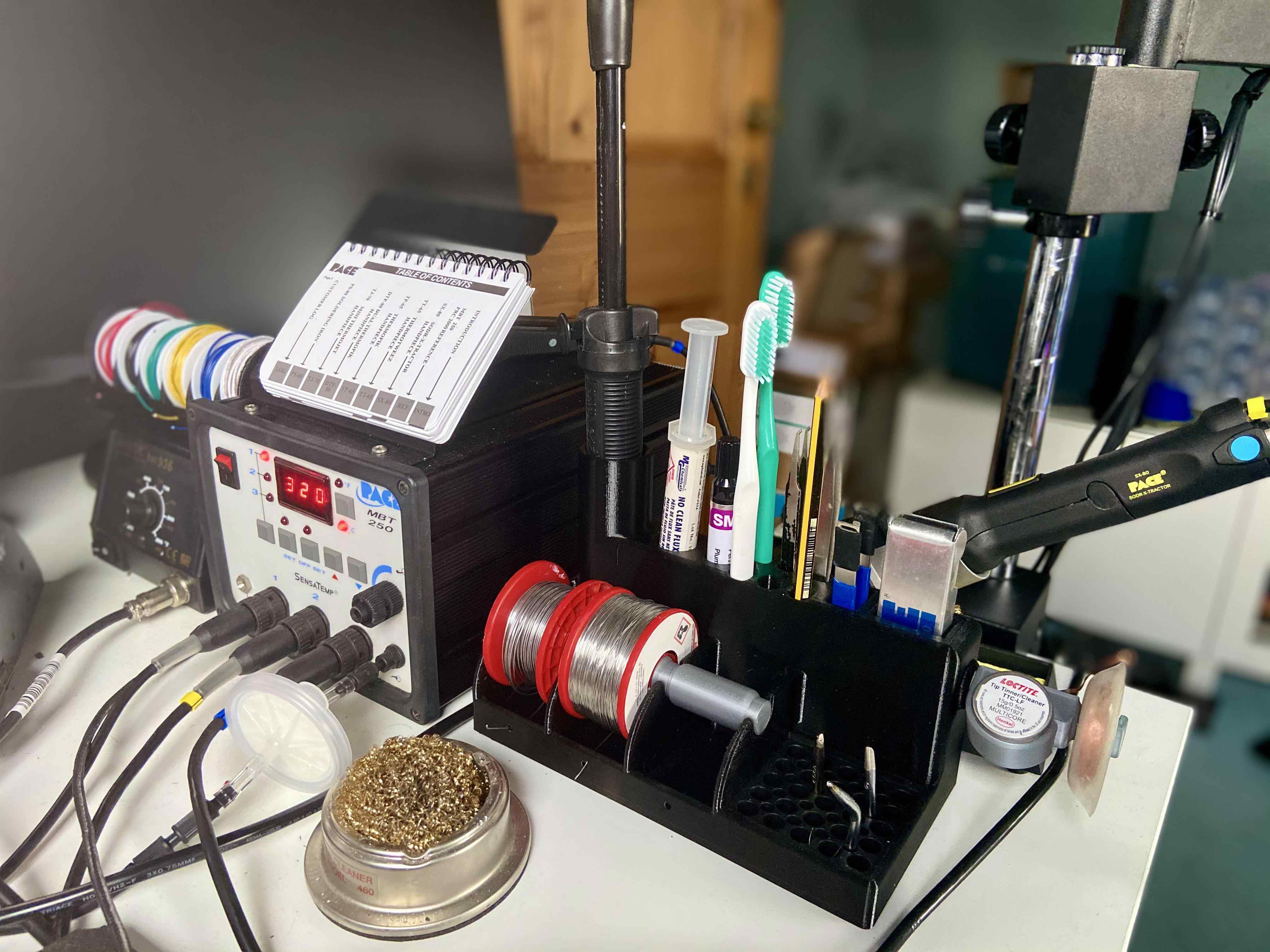 Solder Station Organiser