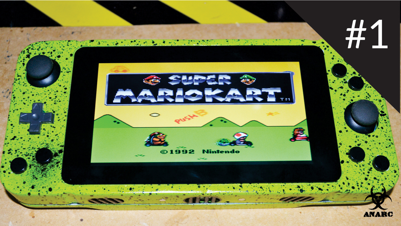 Projeto ANARC console portátil com Raspberry PI