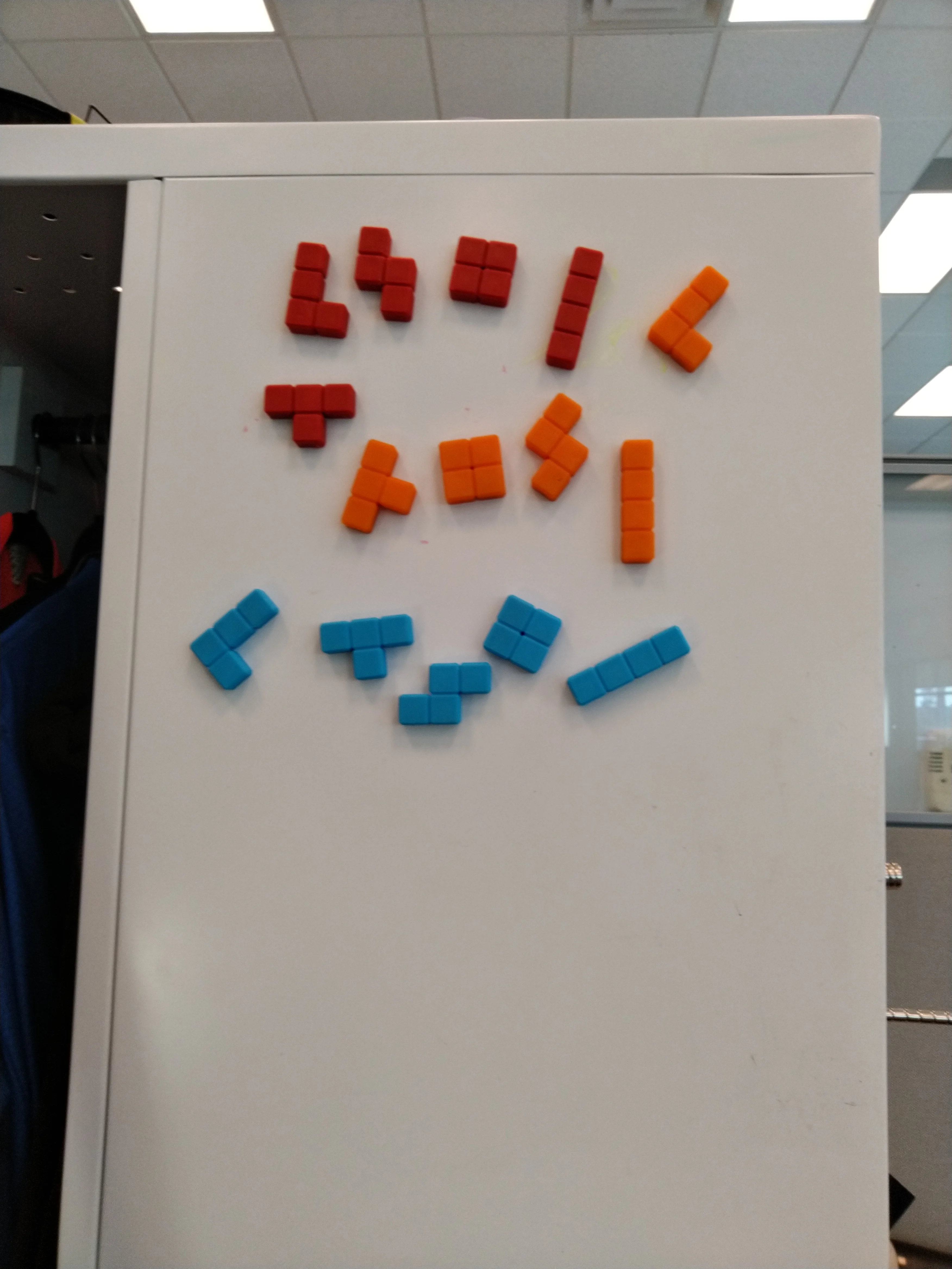 Magnetic Tetris Blocks