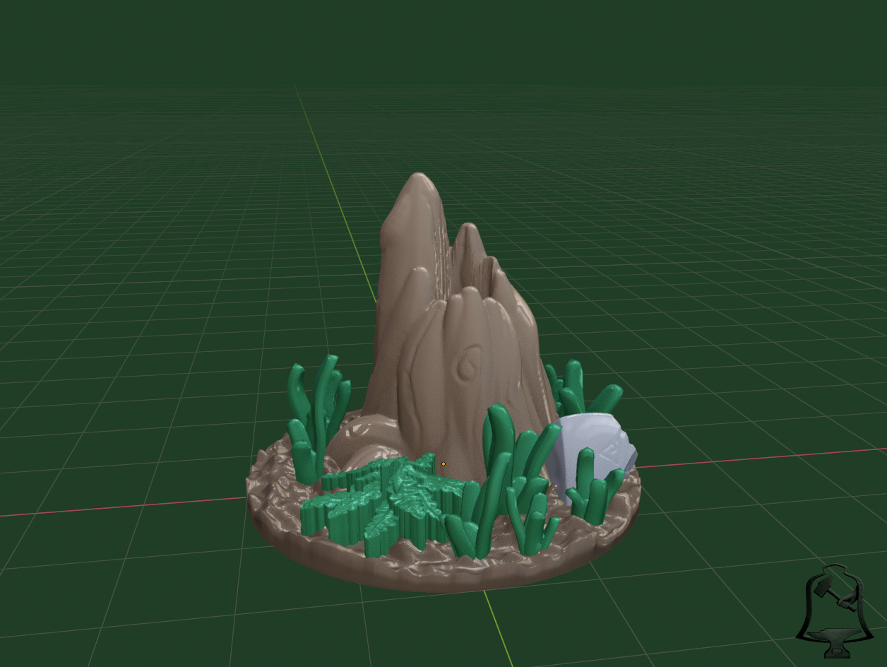 OpenFoliage Stump - 40 mm base