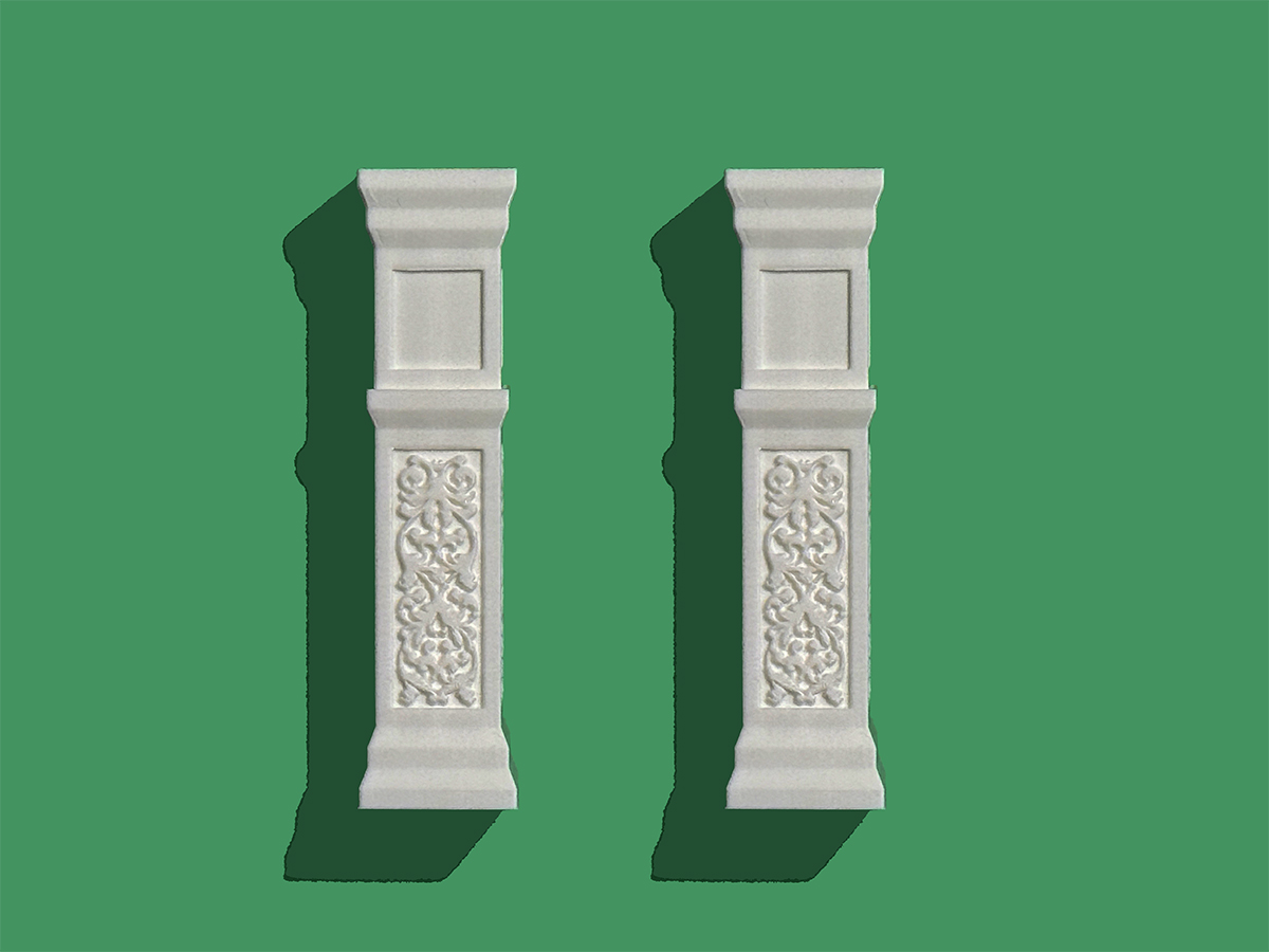 PILLAR 1:12 DOLLHOUSE SCALE