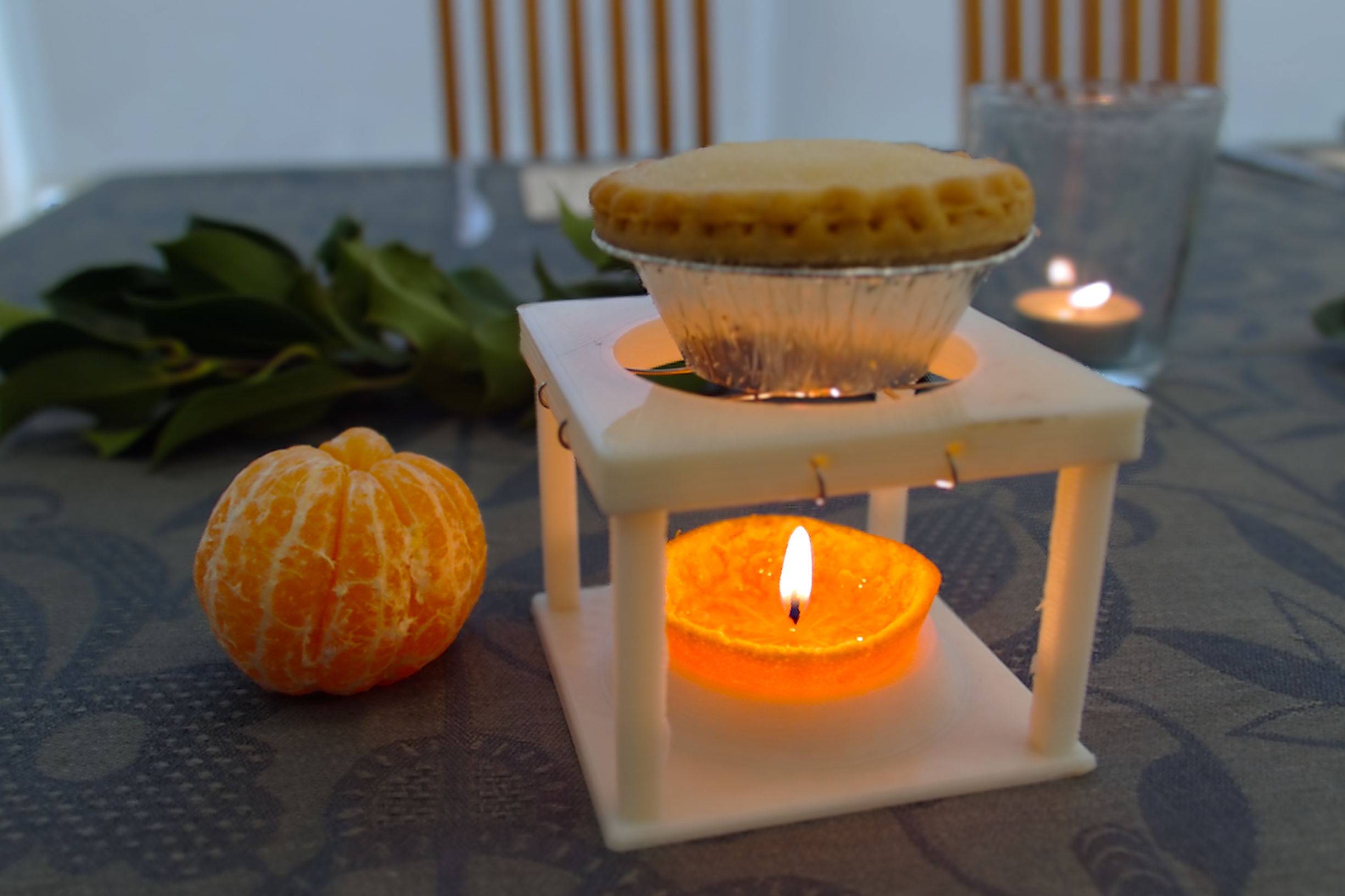 Mandarin Mince Pie warmer