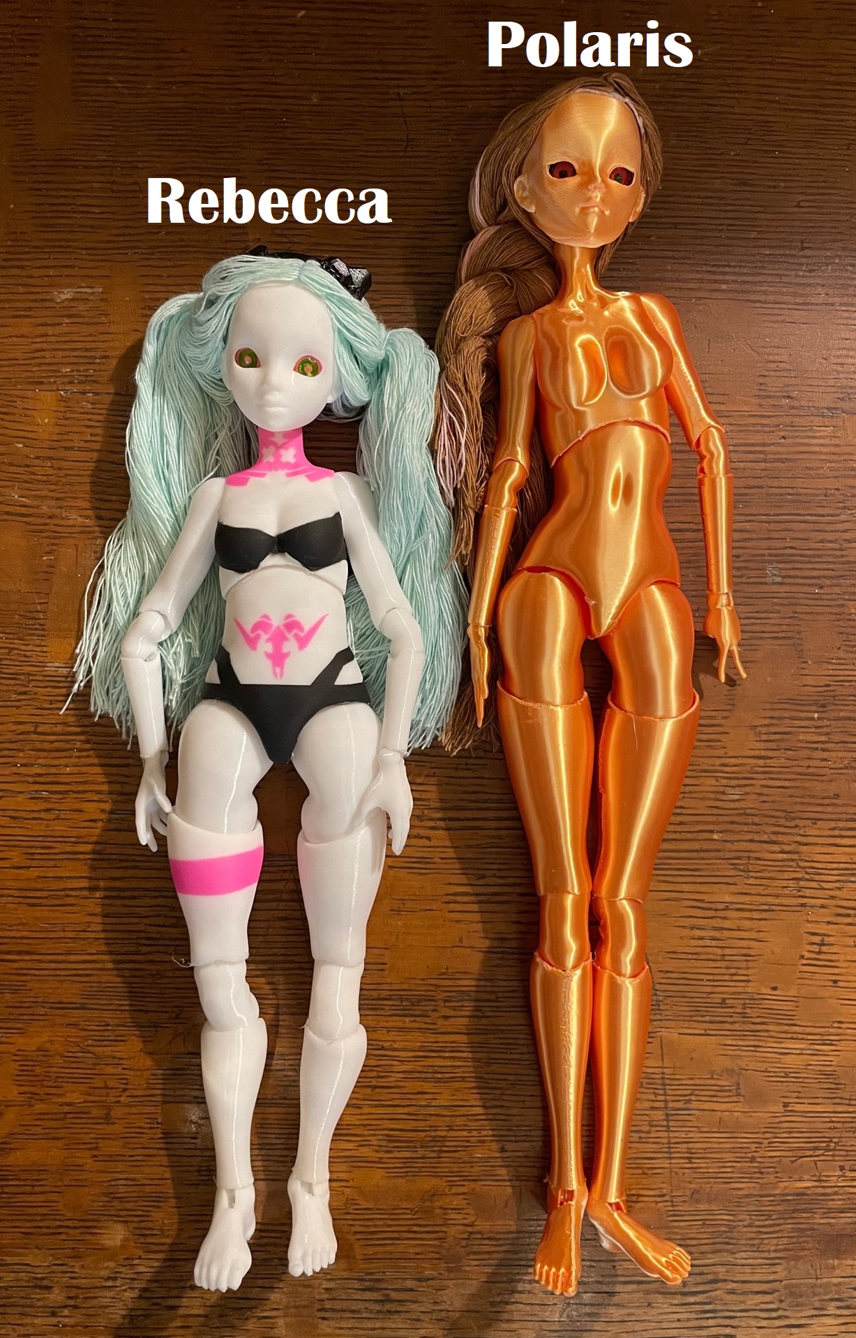 Rebecca, a shorter 1/3 scale BJD (Ball Joint Doll)