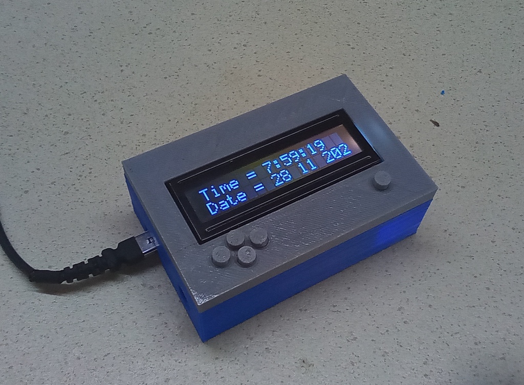 16 x 2 LCD / WEMOS D1 Arduino Enclosure