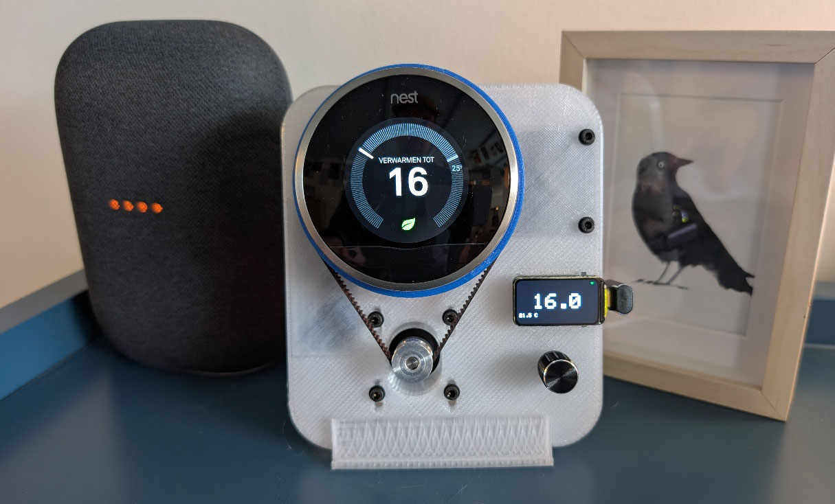NastyThermostat — 3D printed parts for Nest Gen2 stepper controller