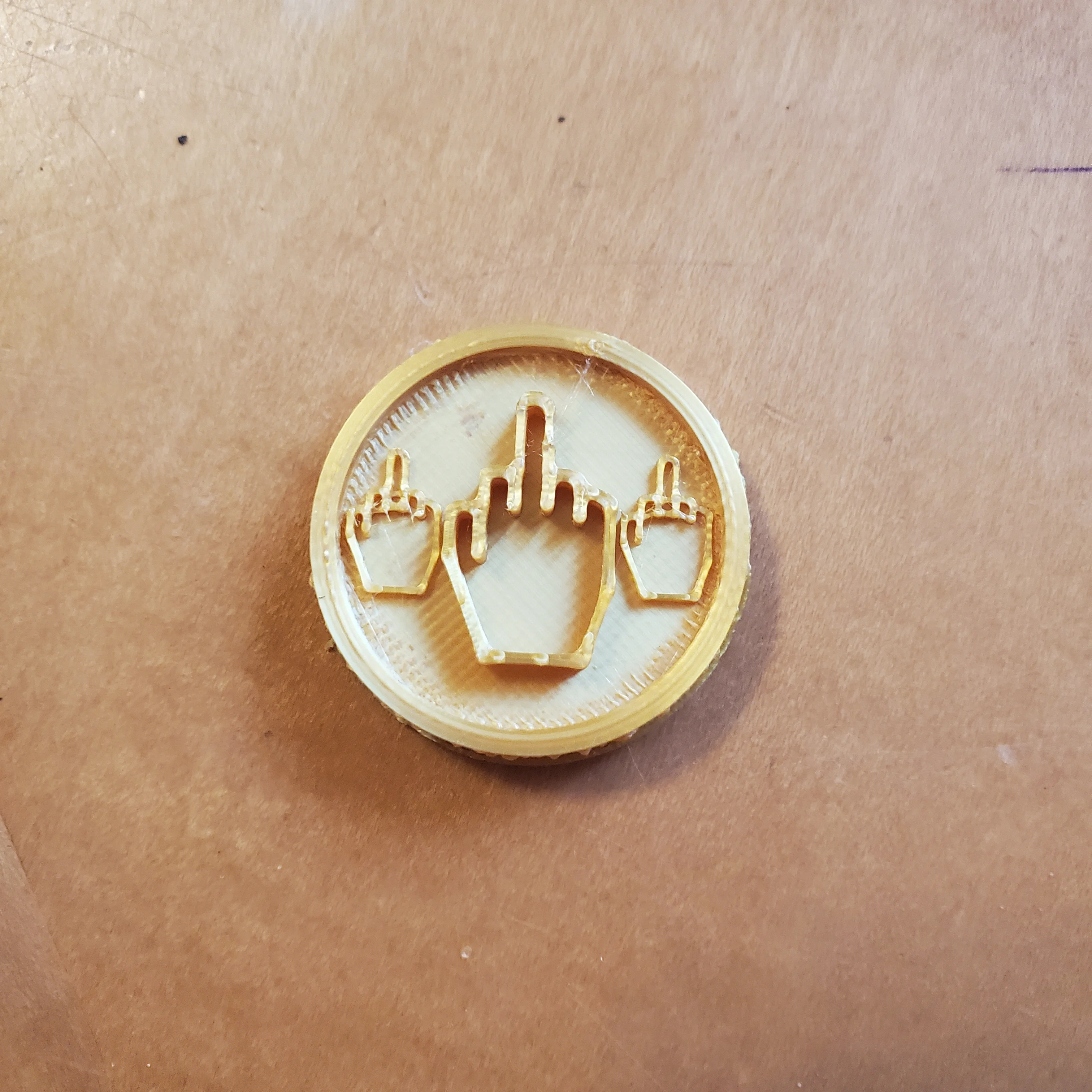 A Hole Coin and Clock