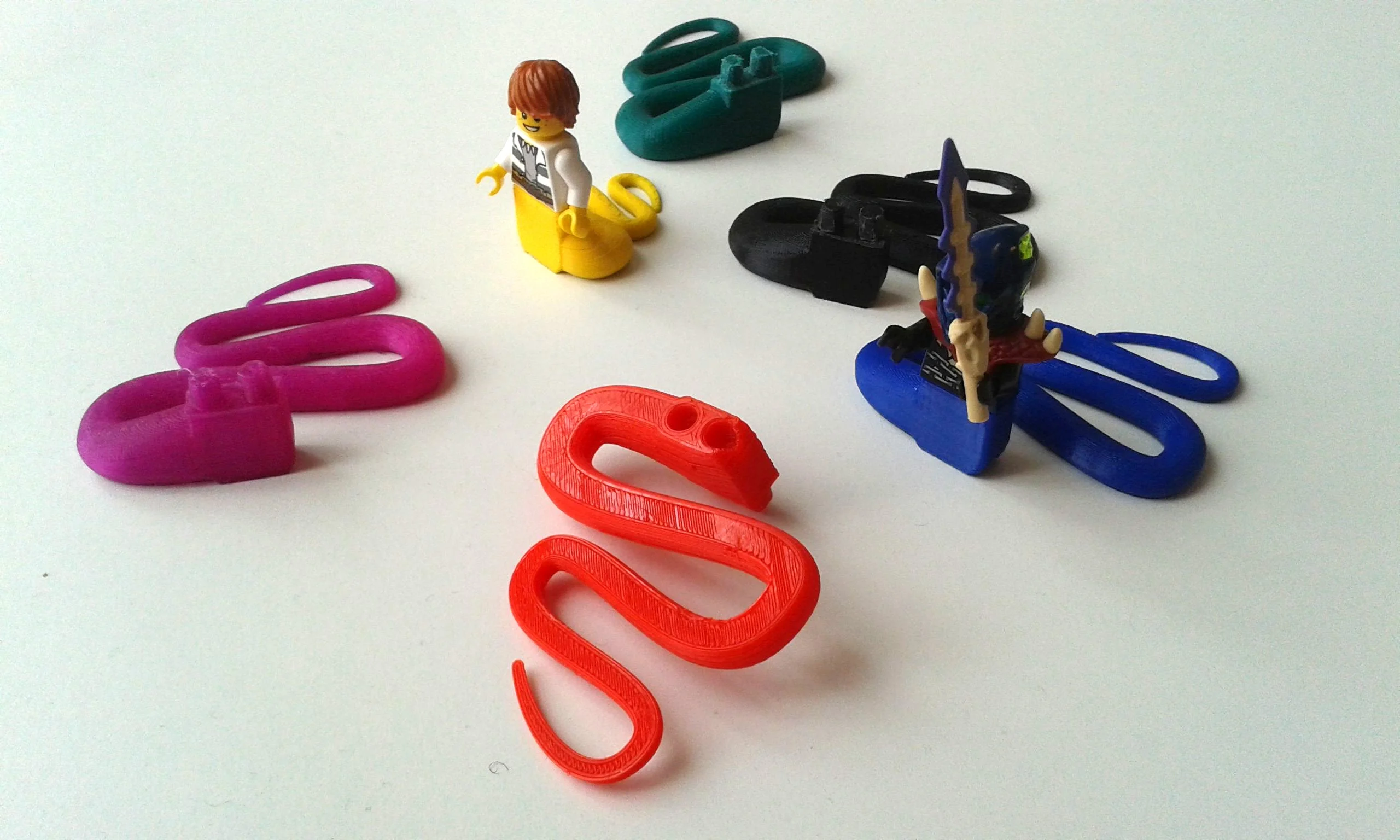 Lego Minifig Compatible Snake Tail