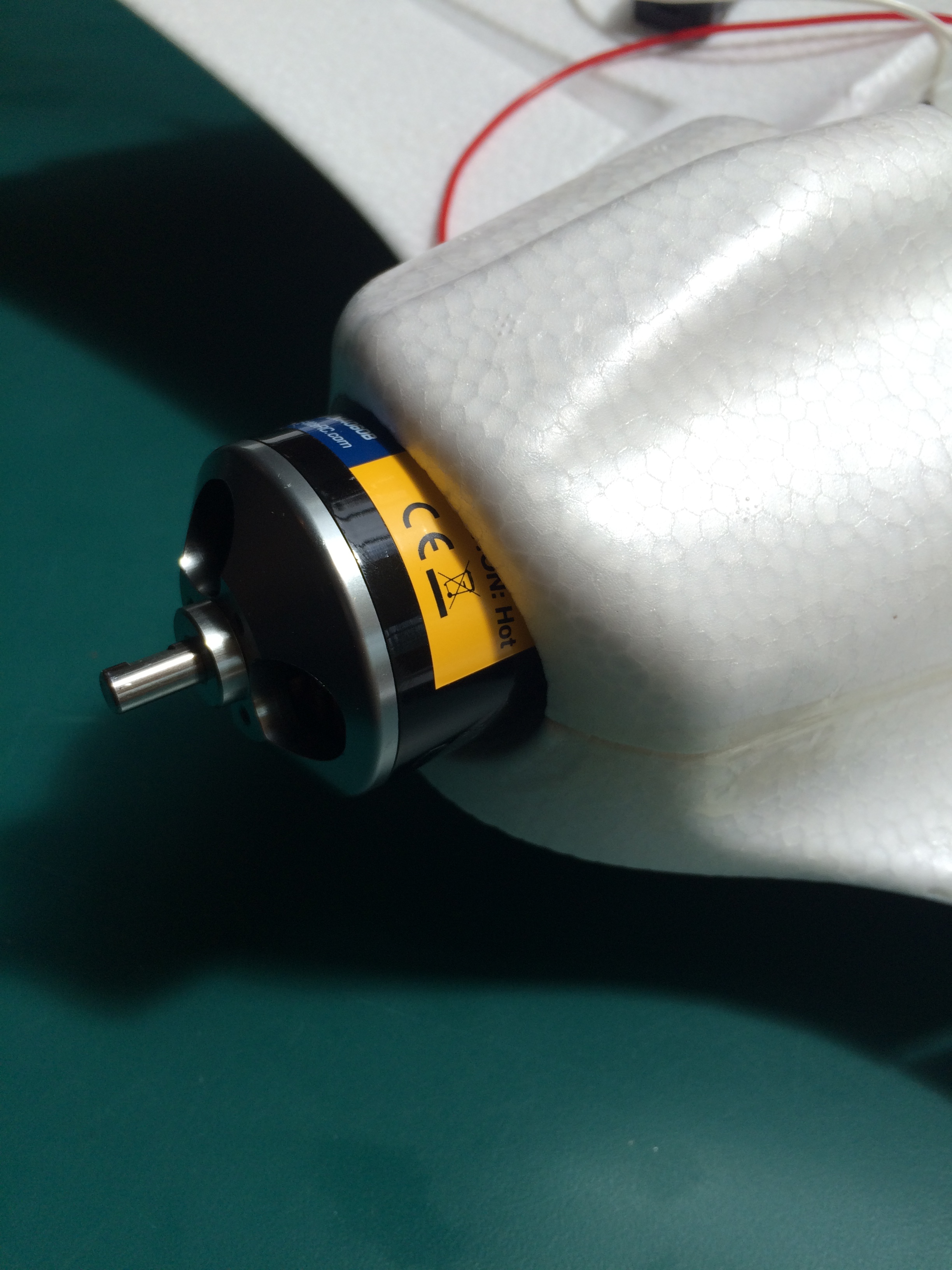 FX79 Flying Wing Motor Mount For Eflite Power 60 Outrunner