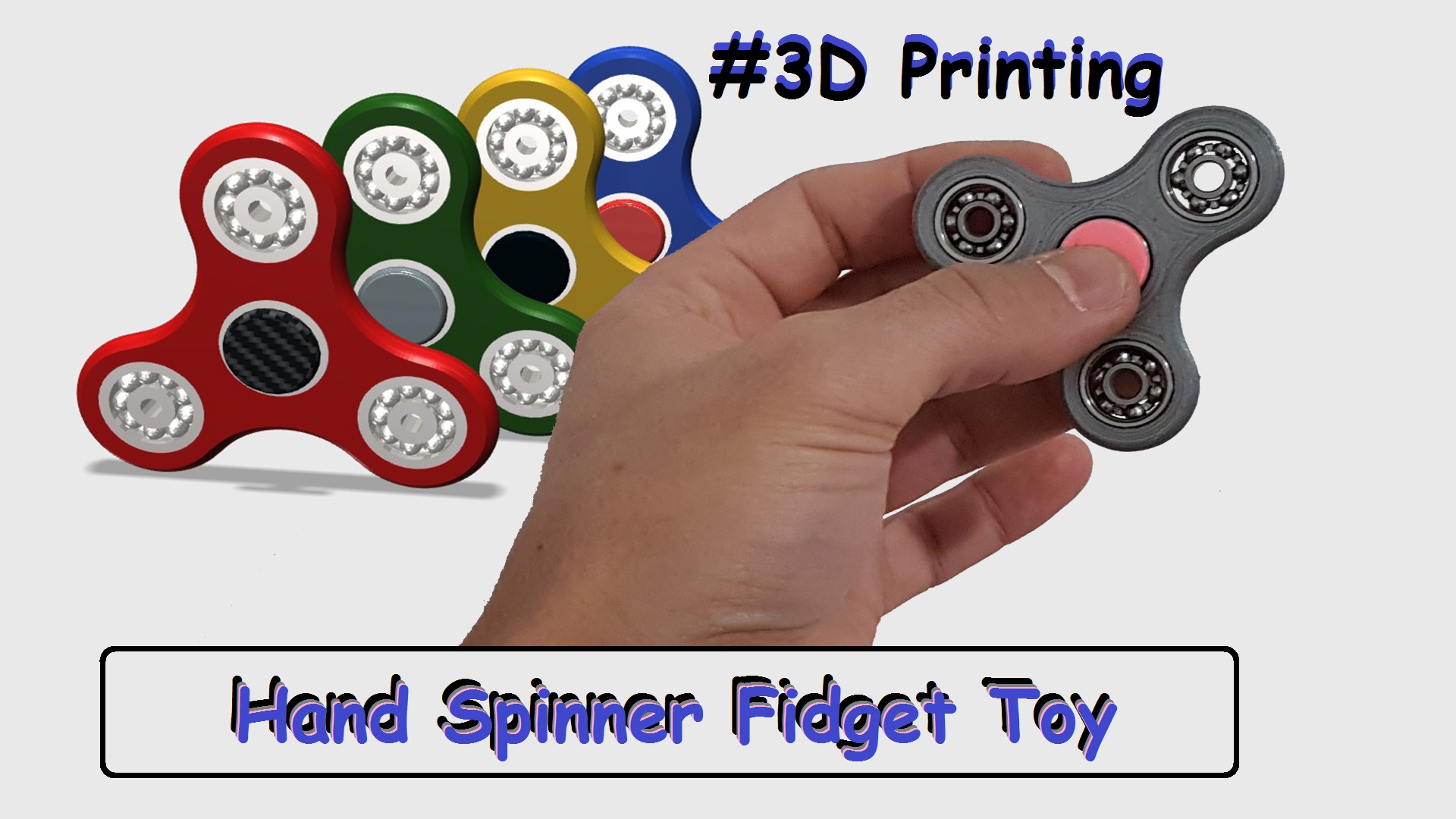 Hand Spinner Fidget Toy For Ball Bearing 625z