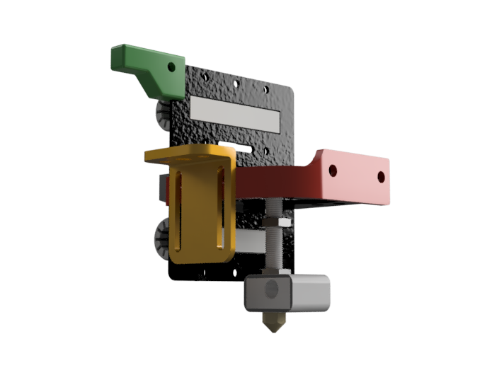 Adjustable Geeetech 3DTouch/BLTouch Sensor mount - leaves Mounting holes free for other accessories, incl. Marlin 1.1.8 bugfix for GT2560 rev A & rev A+