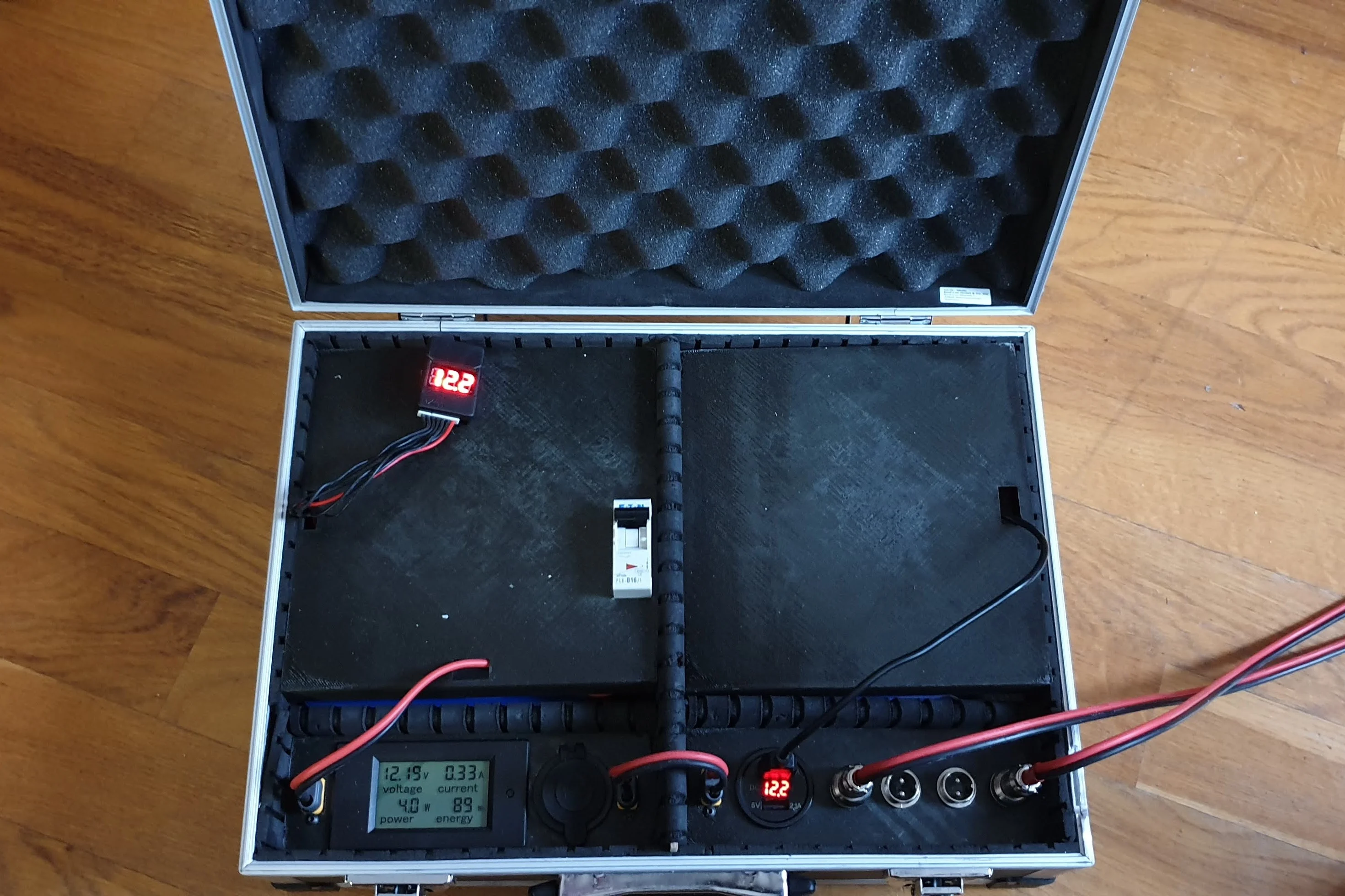 Power case for astronomy 12V/60Ah  only 6.5kg