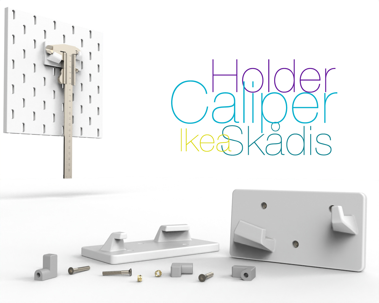 Skadis Caliper Holder