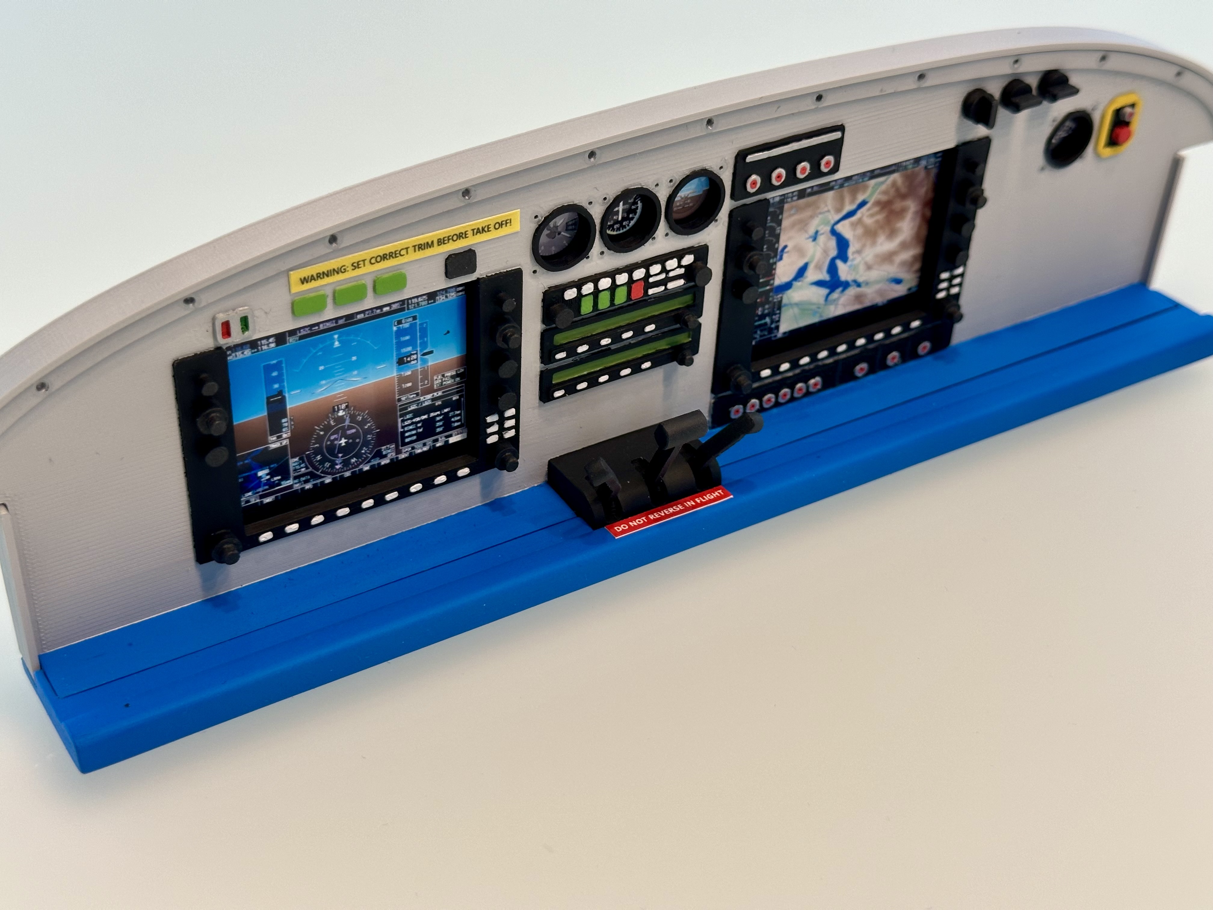 Board for 2.7m Pichler/VQ Pilatus PC-6 Porter Instrument Console