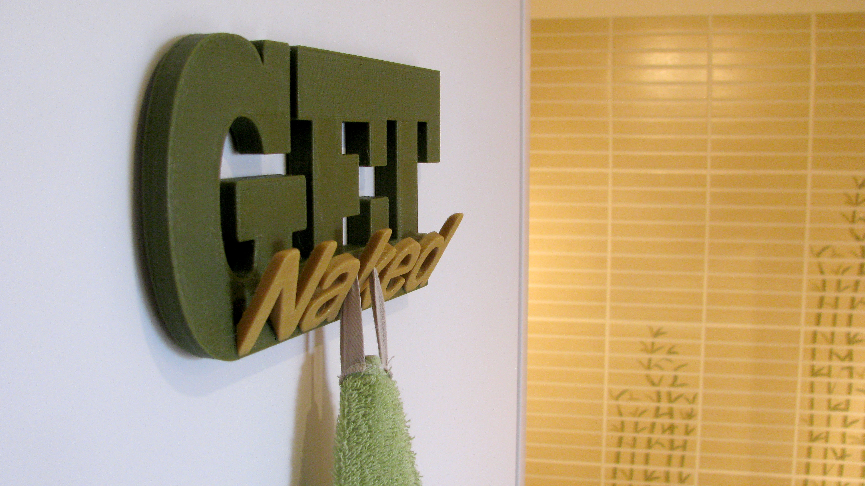 GET Naked towel hooks