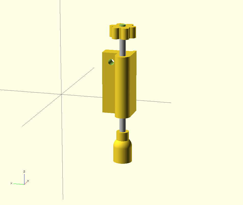 3DRAG/K8200 Z-Axis Supports 1.0 (end stop)