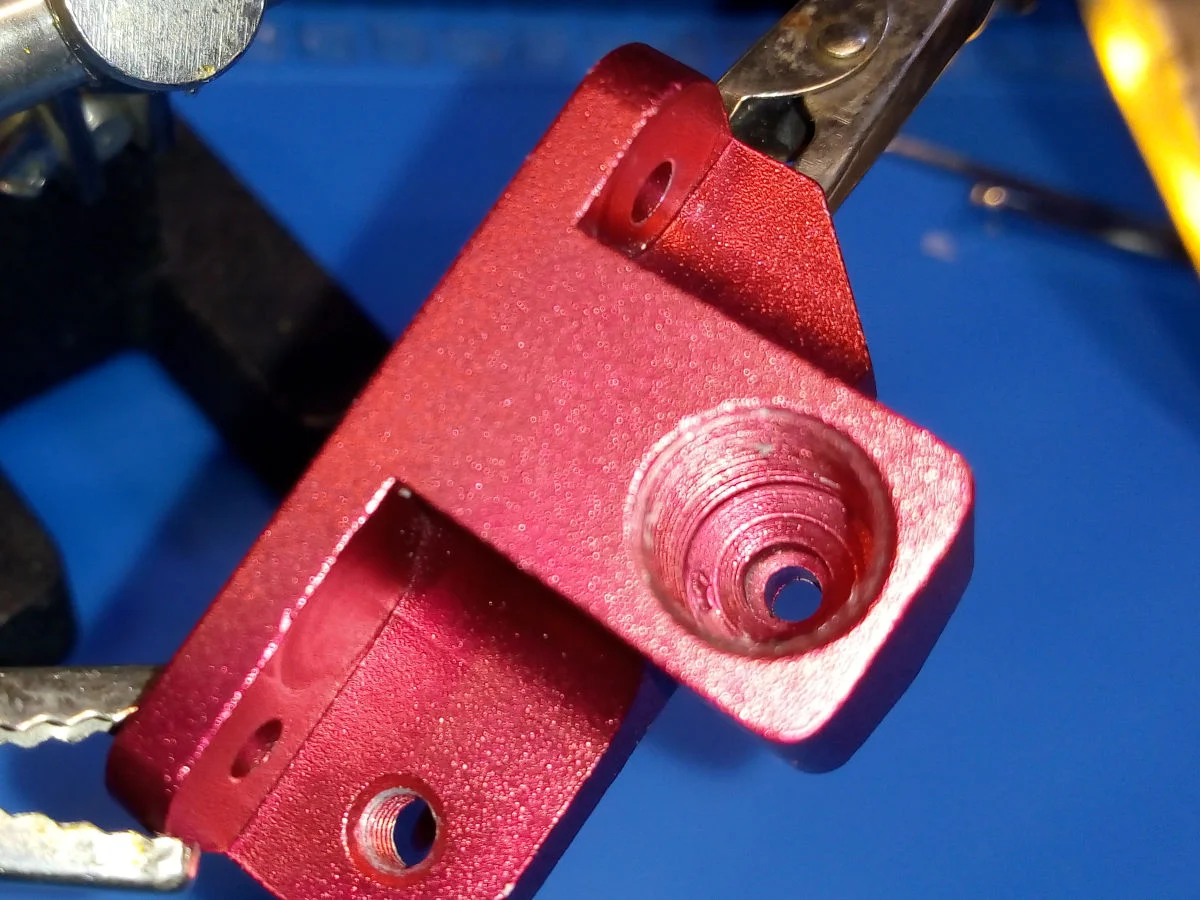 Dual gear extruder TPU modification