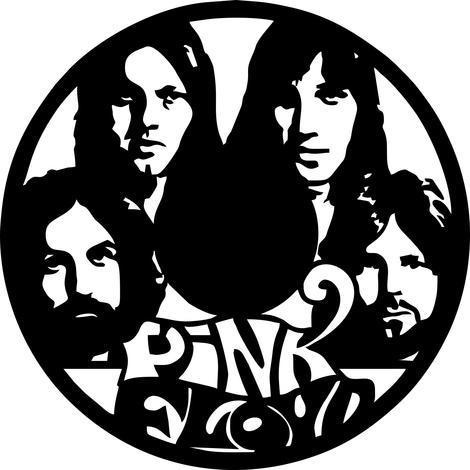 horloge pink floyd 350 mm de diametre