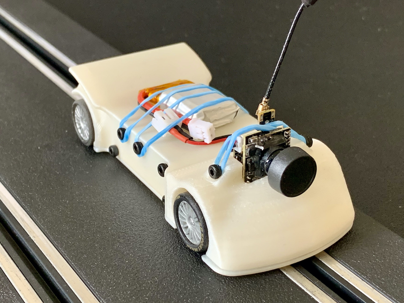 Carrera GO FPV in a Slot Car