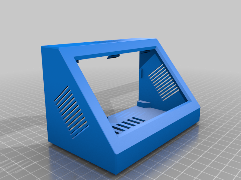 Octodash Enclosure (Pi4 + BigTreeTech 5" Screen + E3v2) [custom parts required]