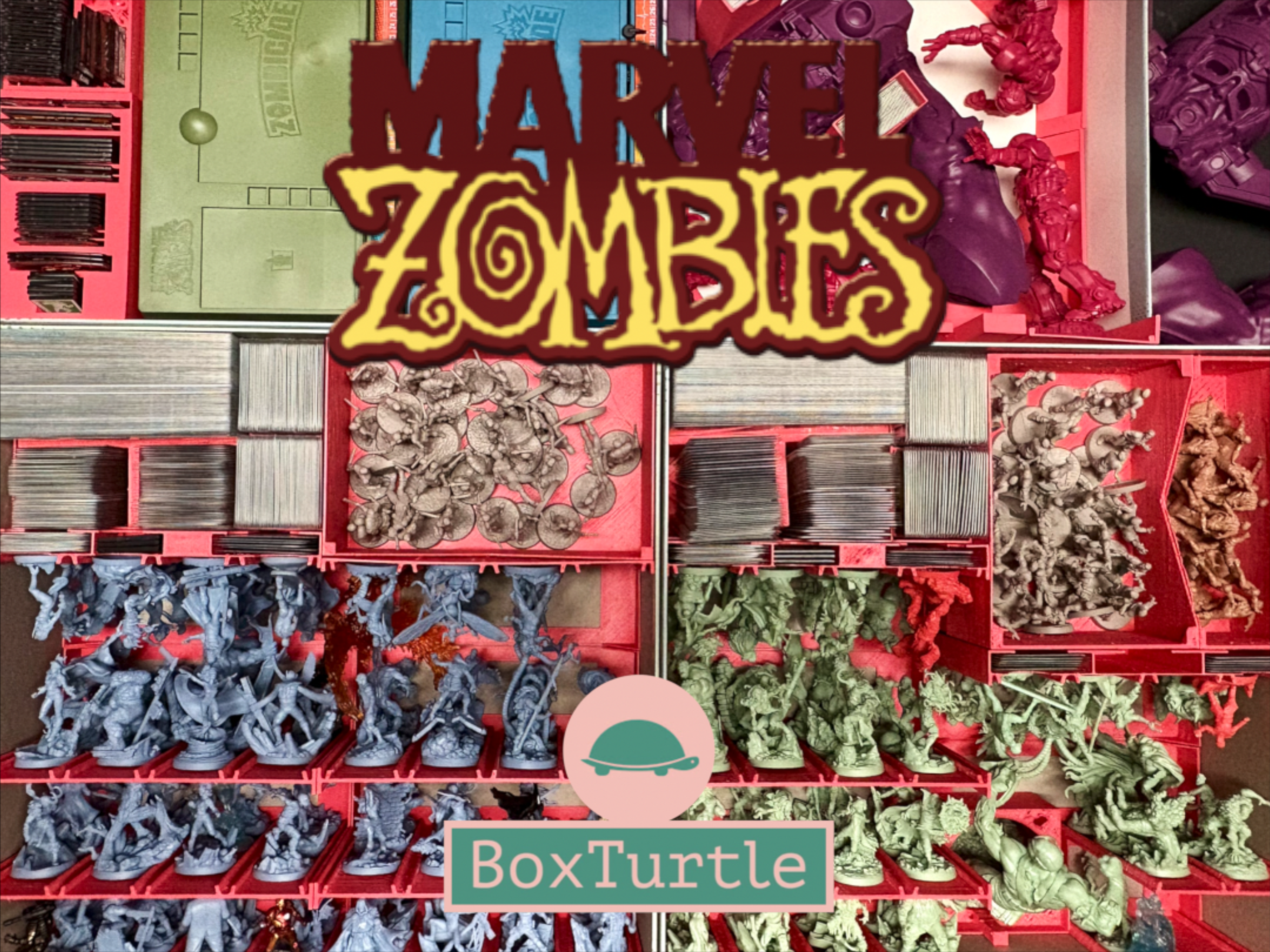 Marvel Zombies Zombicide Devourer Insert