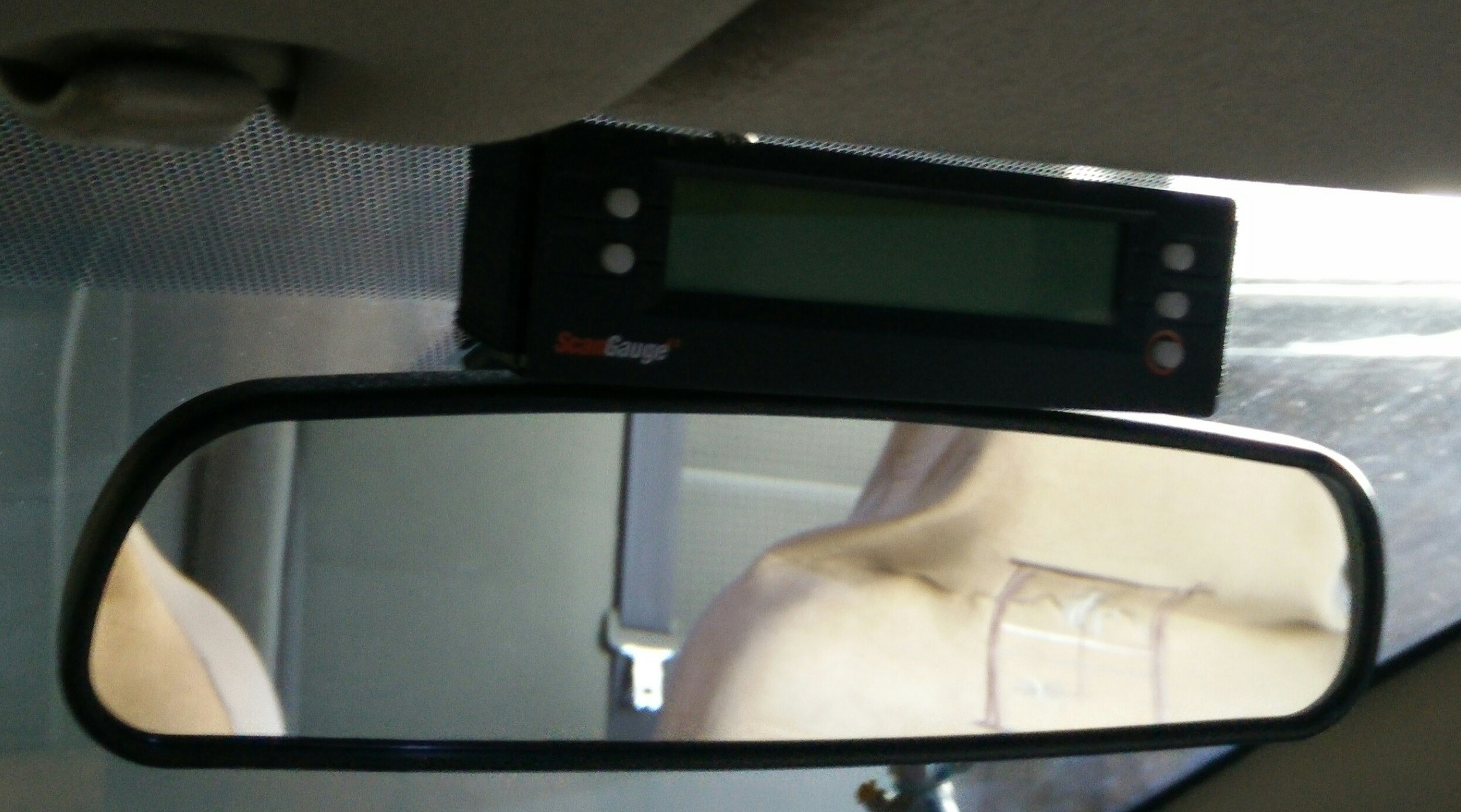 ScanGuageII mounting clip