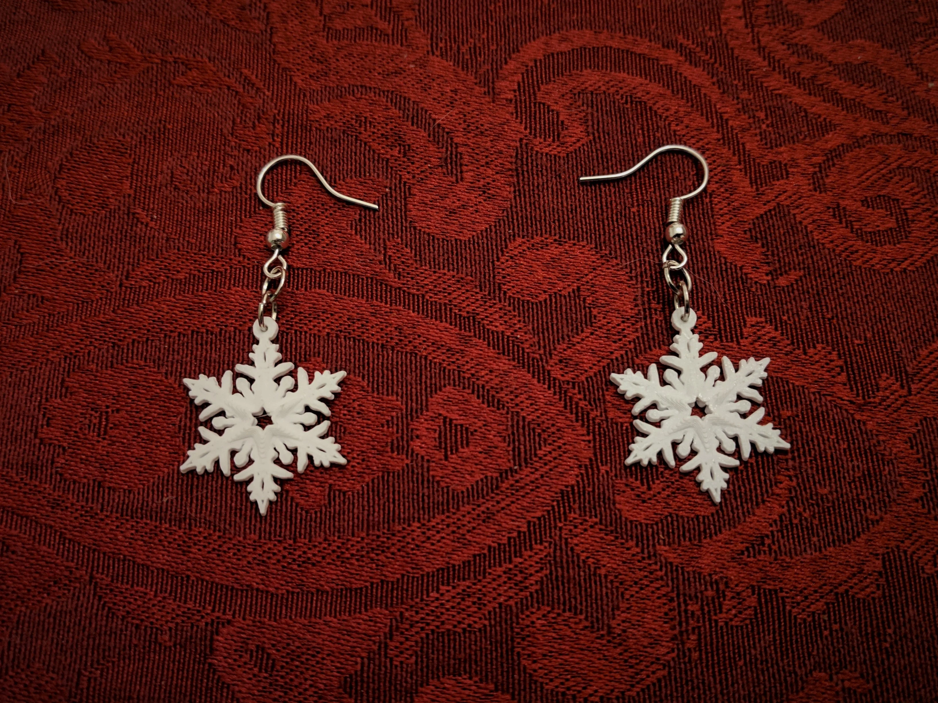 Snowflake Earring