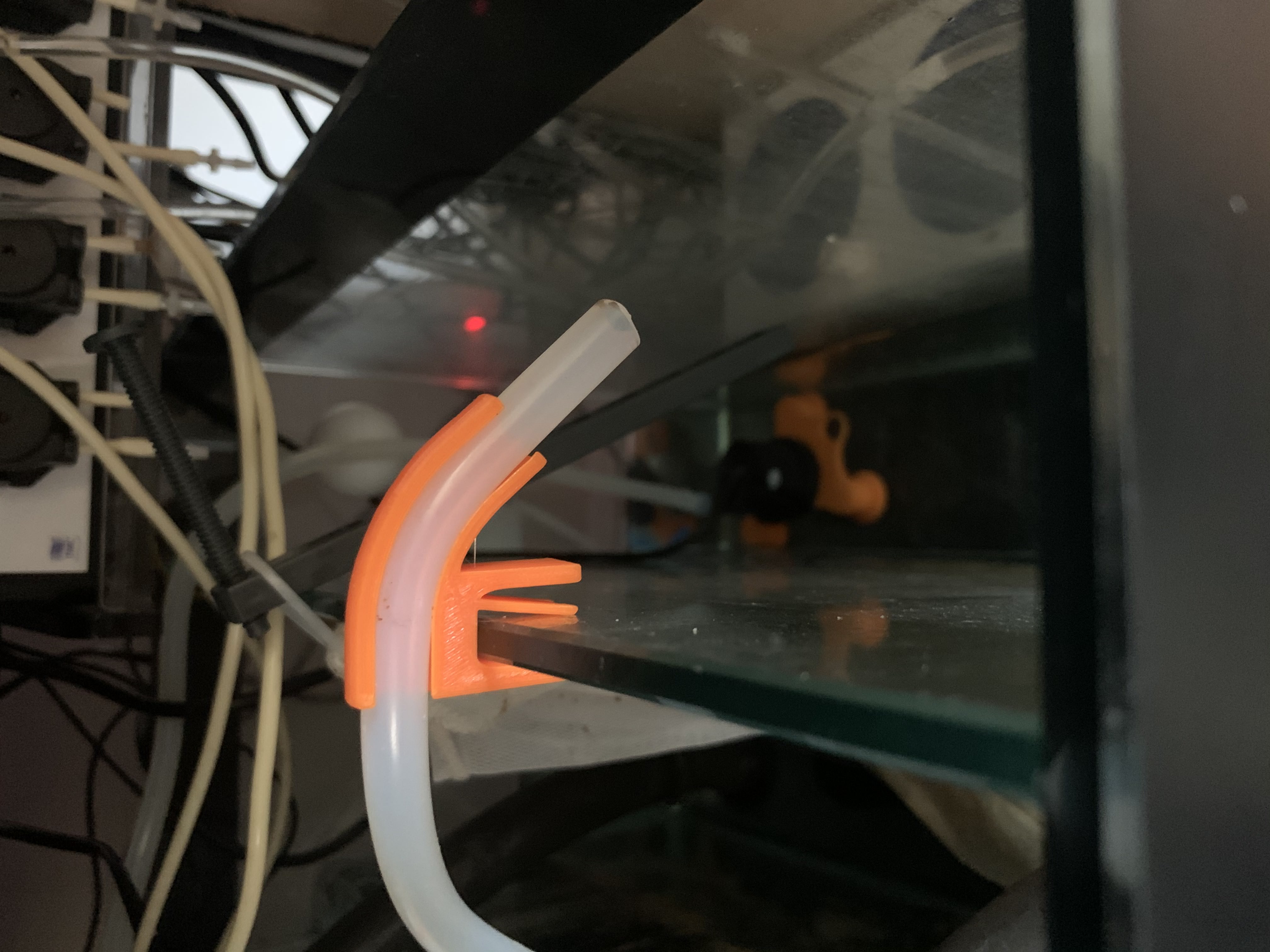 Aquarium Glass Mount - Silicone Tube (ATU)