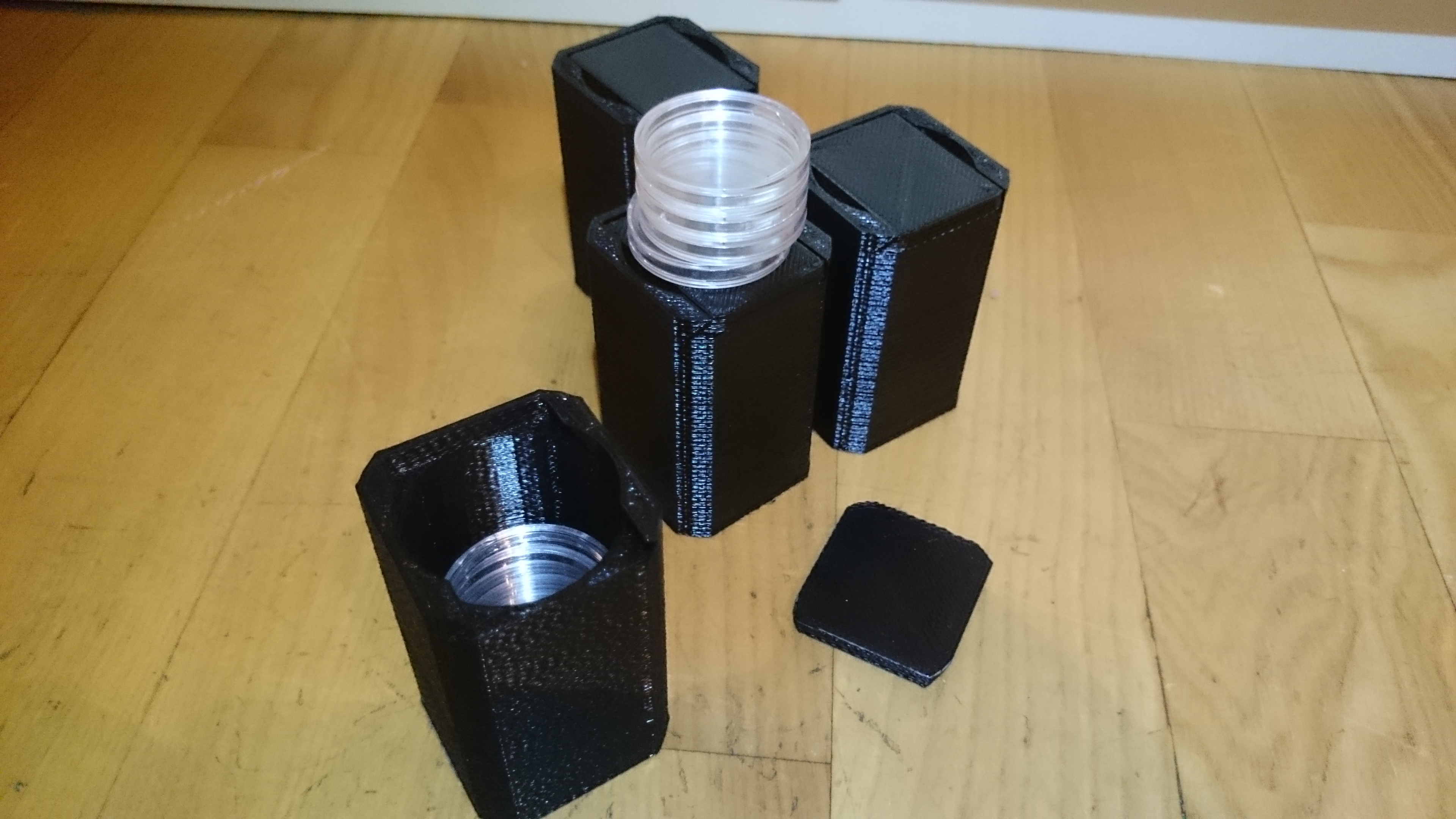 Coin capsule tube 30mm and 33mm