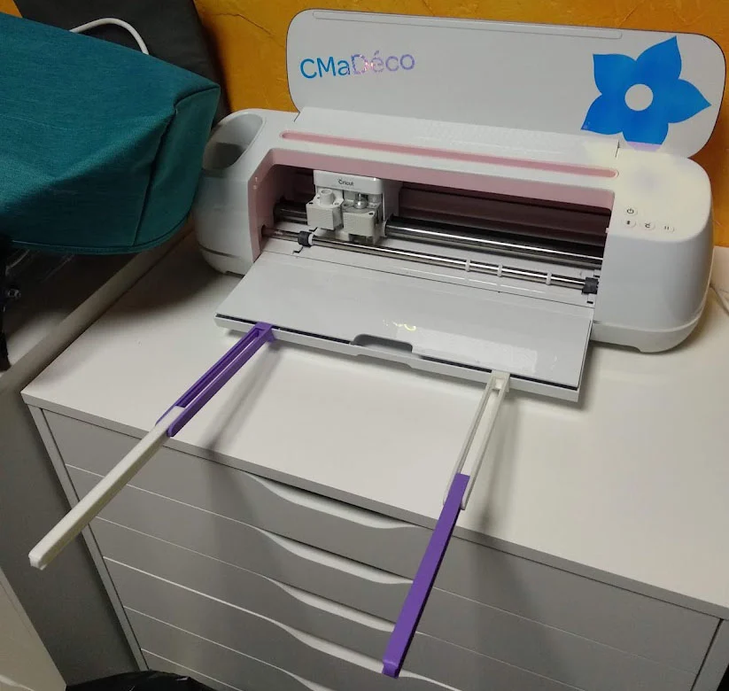 Supports extensible de tapis de découpe pour Cricut maker