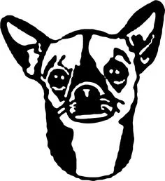 Chihuahua 3D Wall Art
