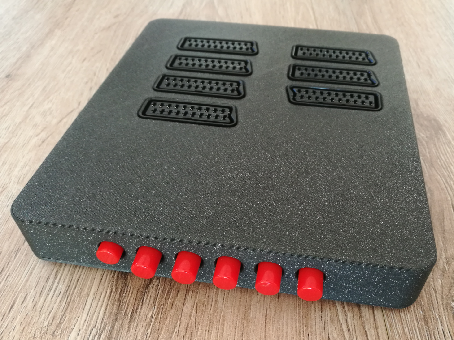 Low Profile Case for Otaku Games 6 Port Scart Switch